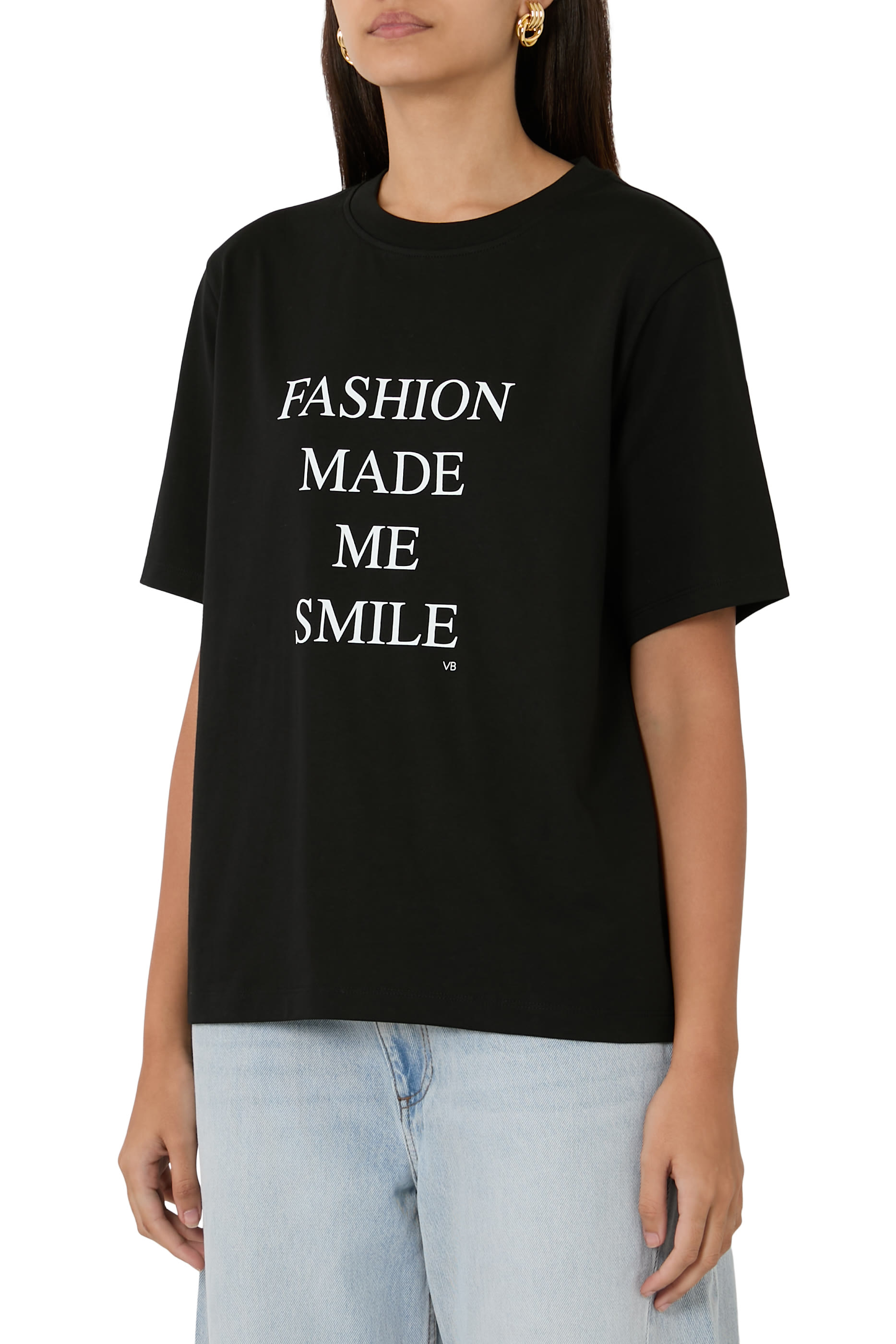 Slogan-Print T-Shirt