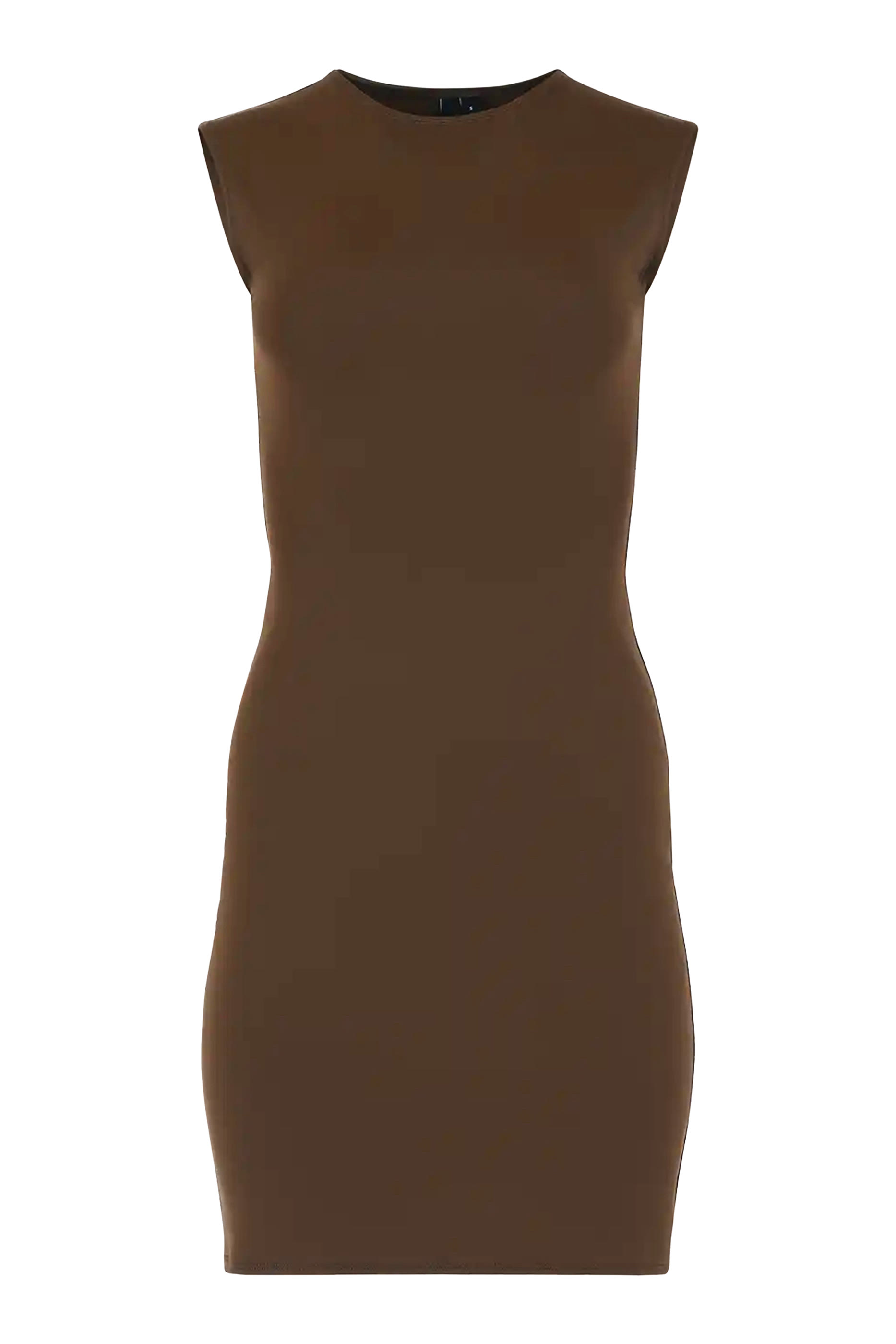 فستان قصير بلا أكمام