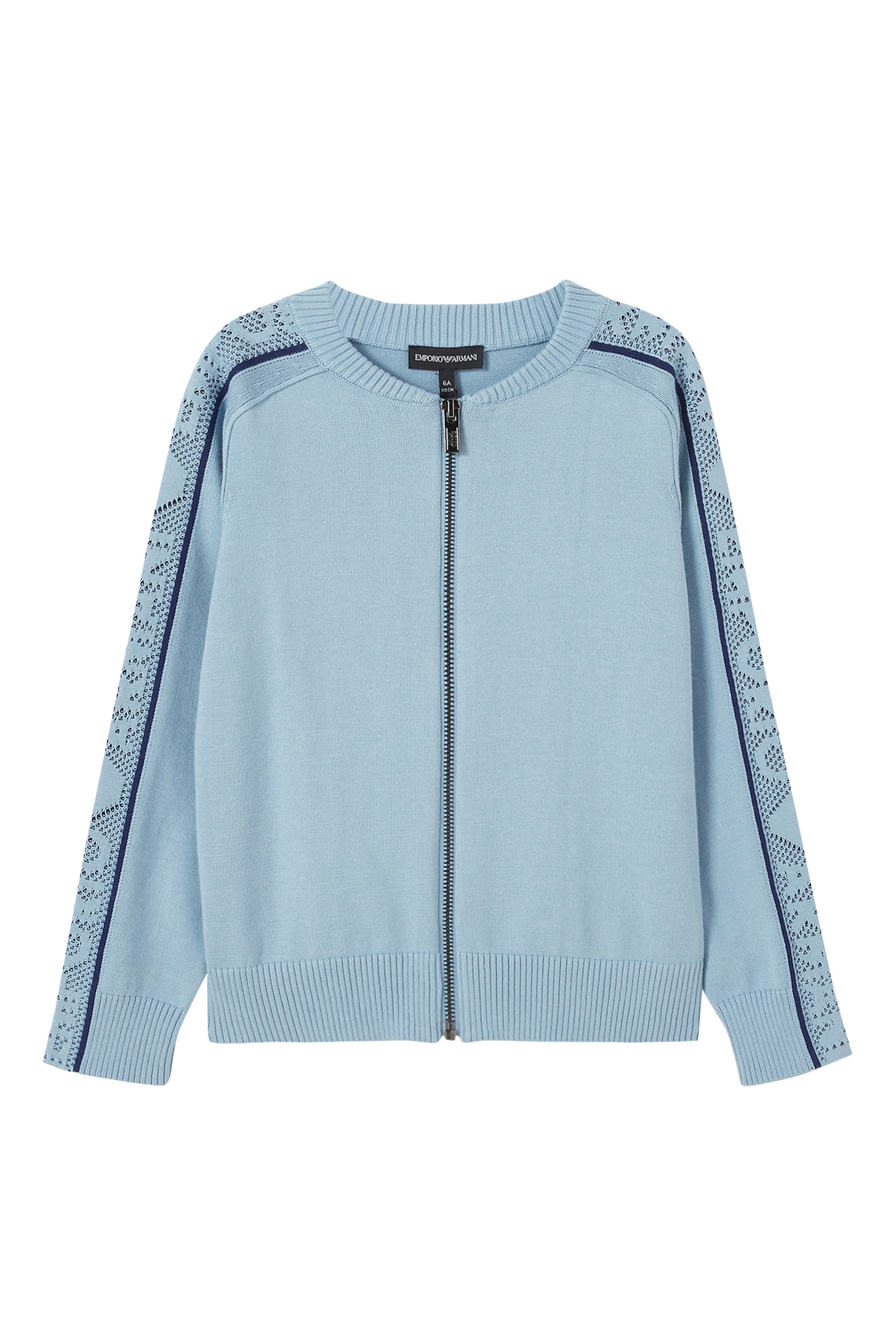 كارديغان بشعار الماركة وسحاب للأطفال