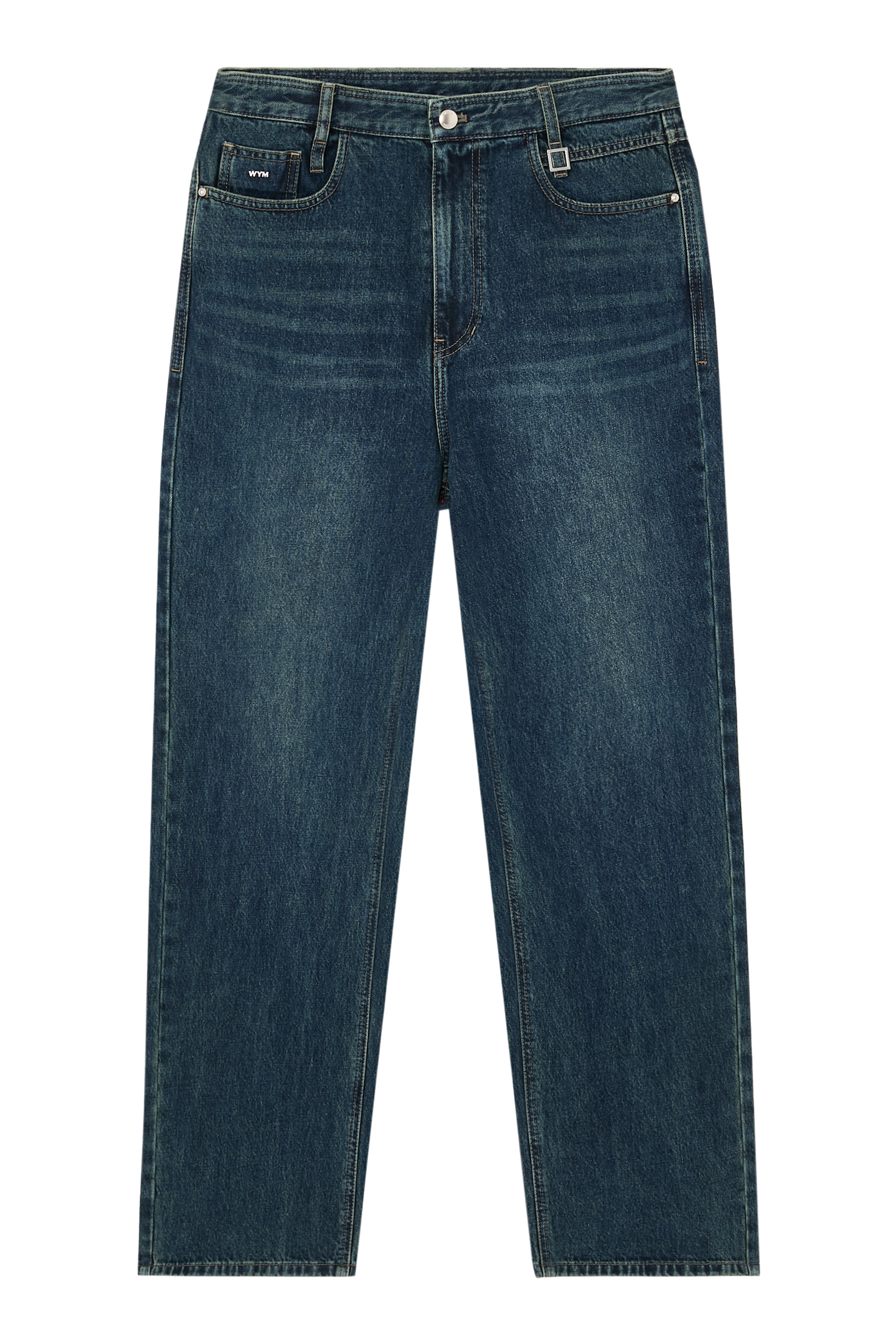 Straight Denim Pants