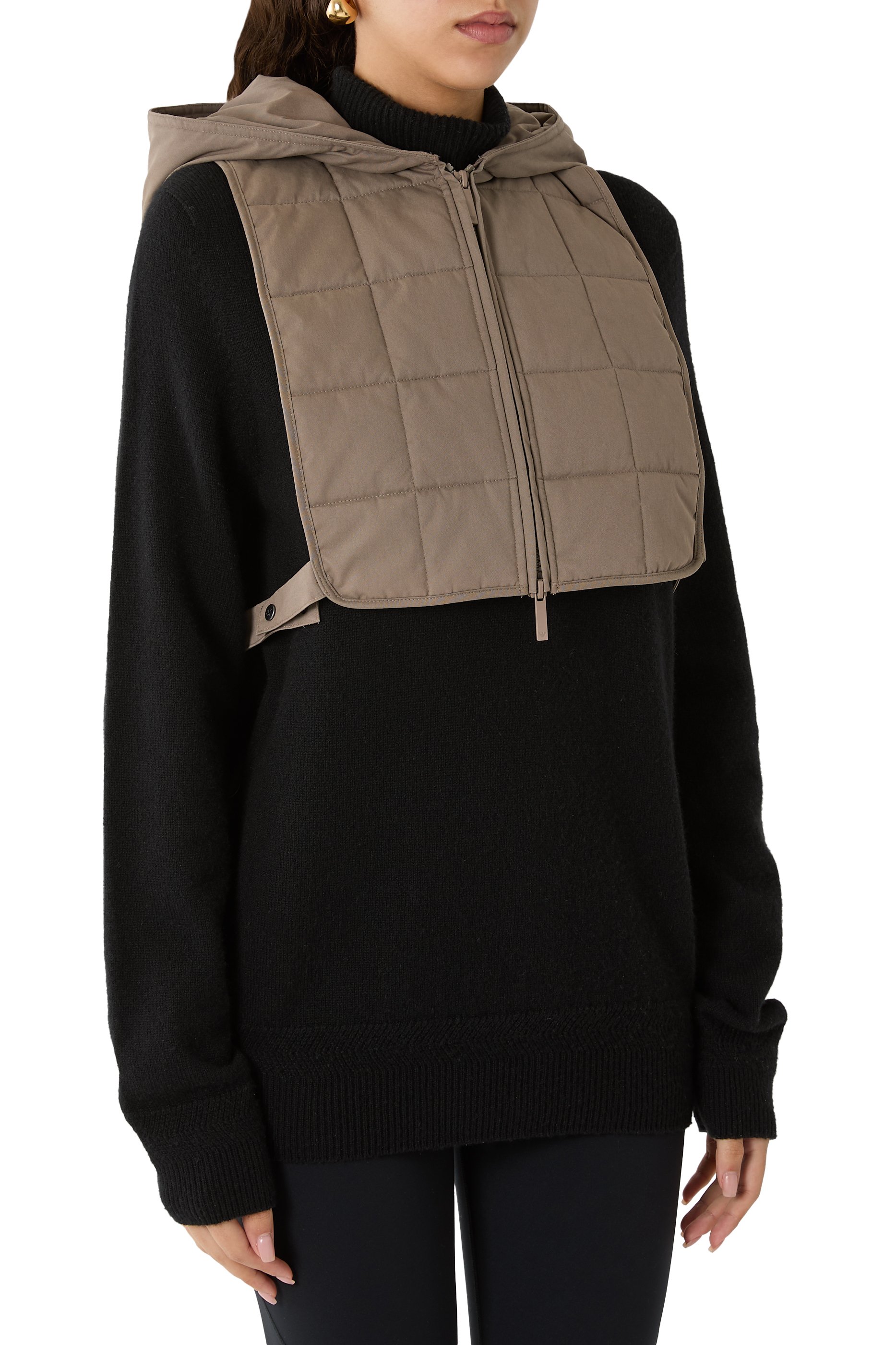 معطف ترانش 2 في 1 بتصميم مبطن