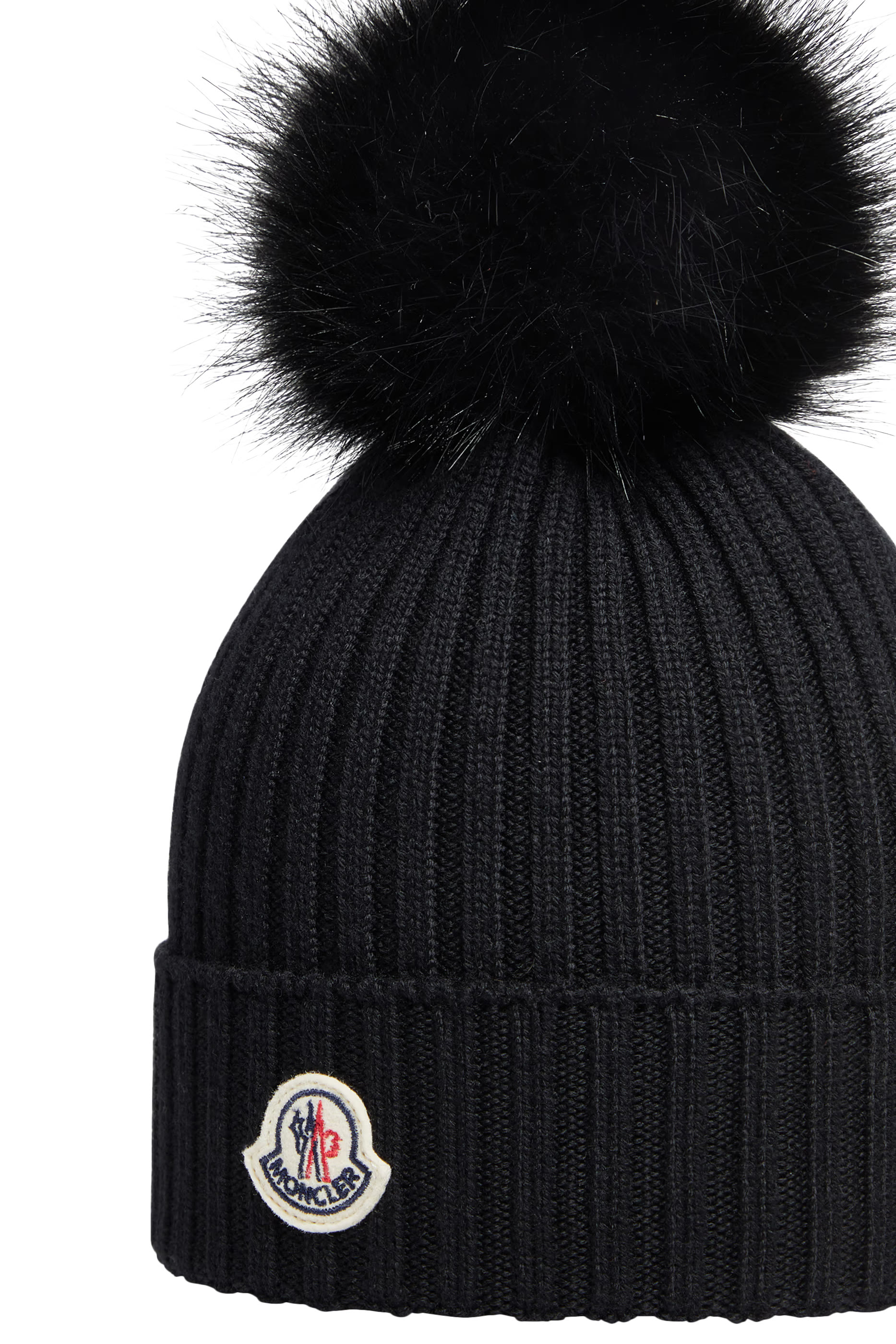 قبعة بيني مع بوم بوم للأطفال