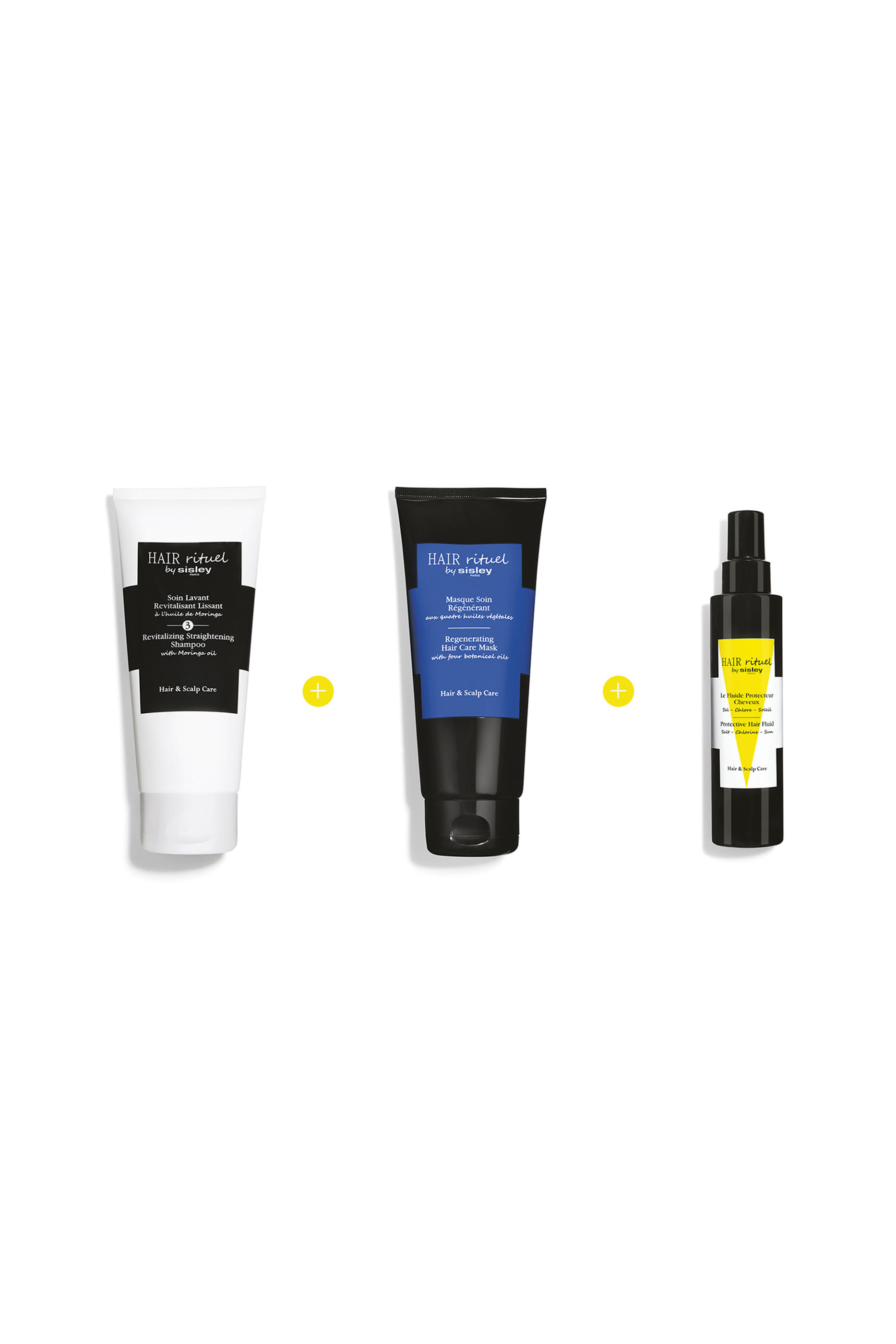 شامبو فرد الشعر بزيت المورينغا