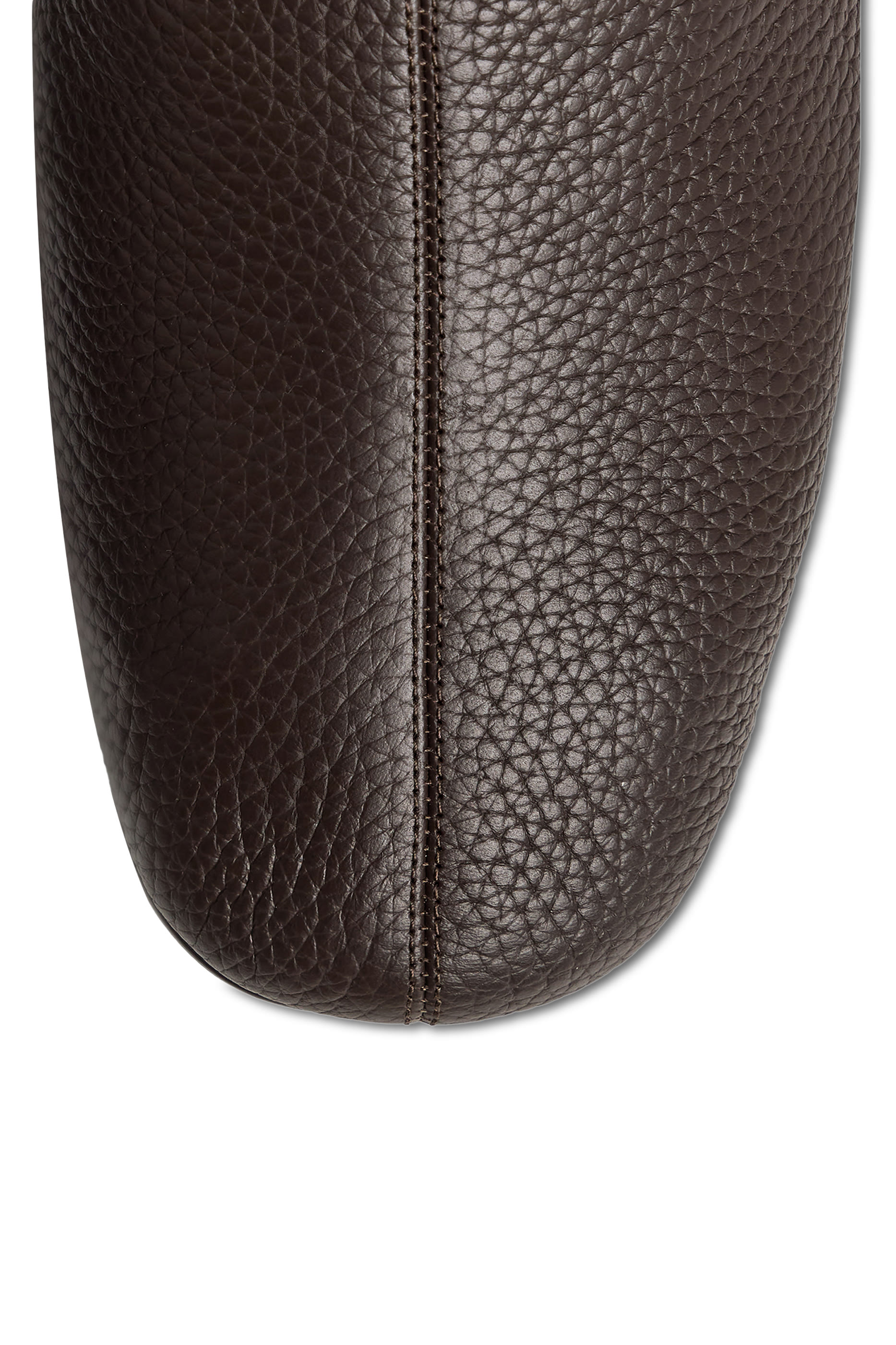 حذاء مفتوح من الخلف جلد