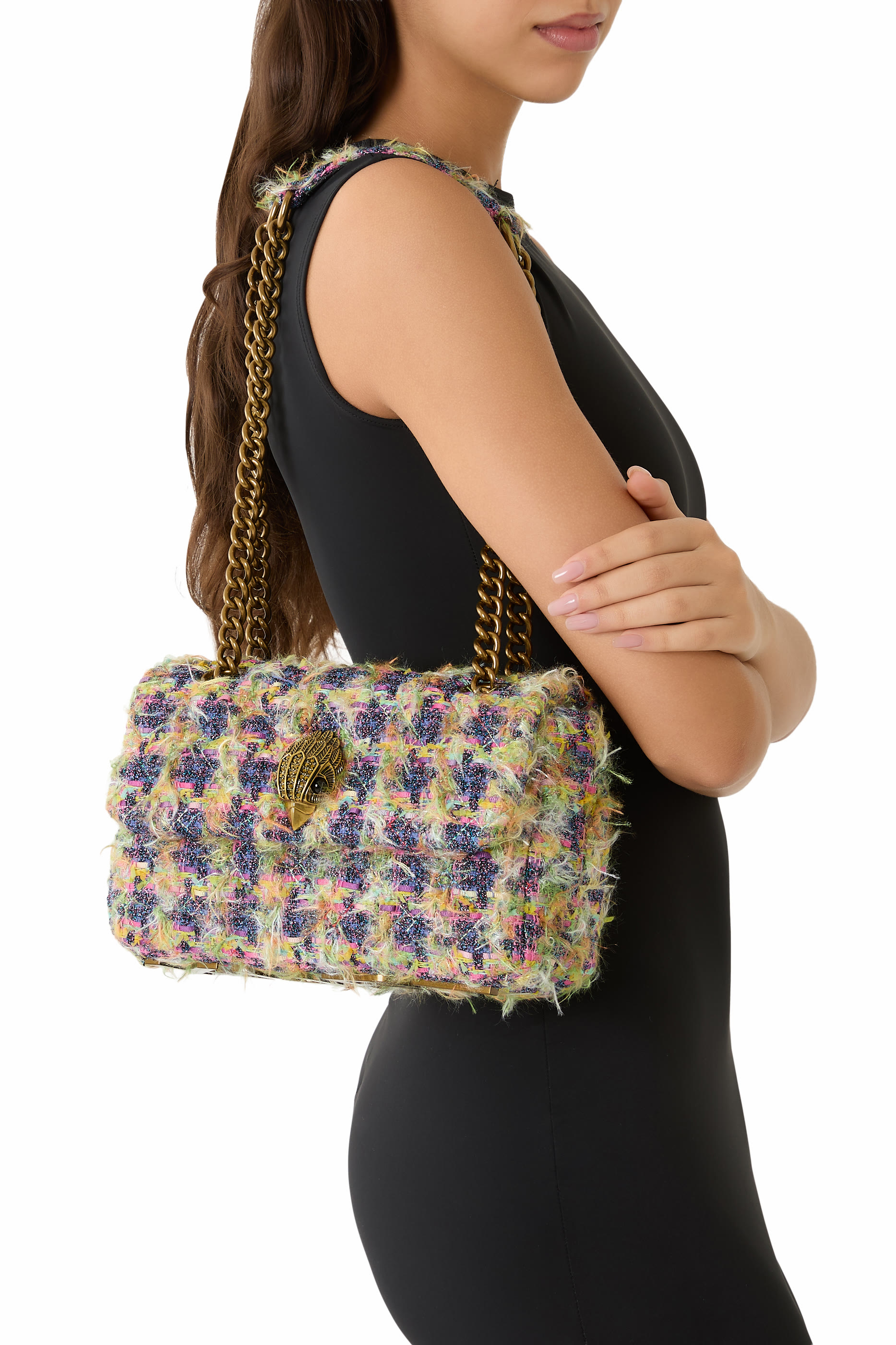 حقيبة كتف كنسينغتون بغطاء قلاب