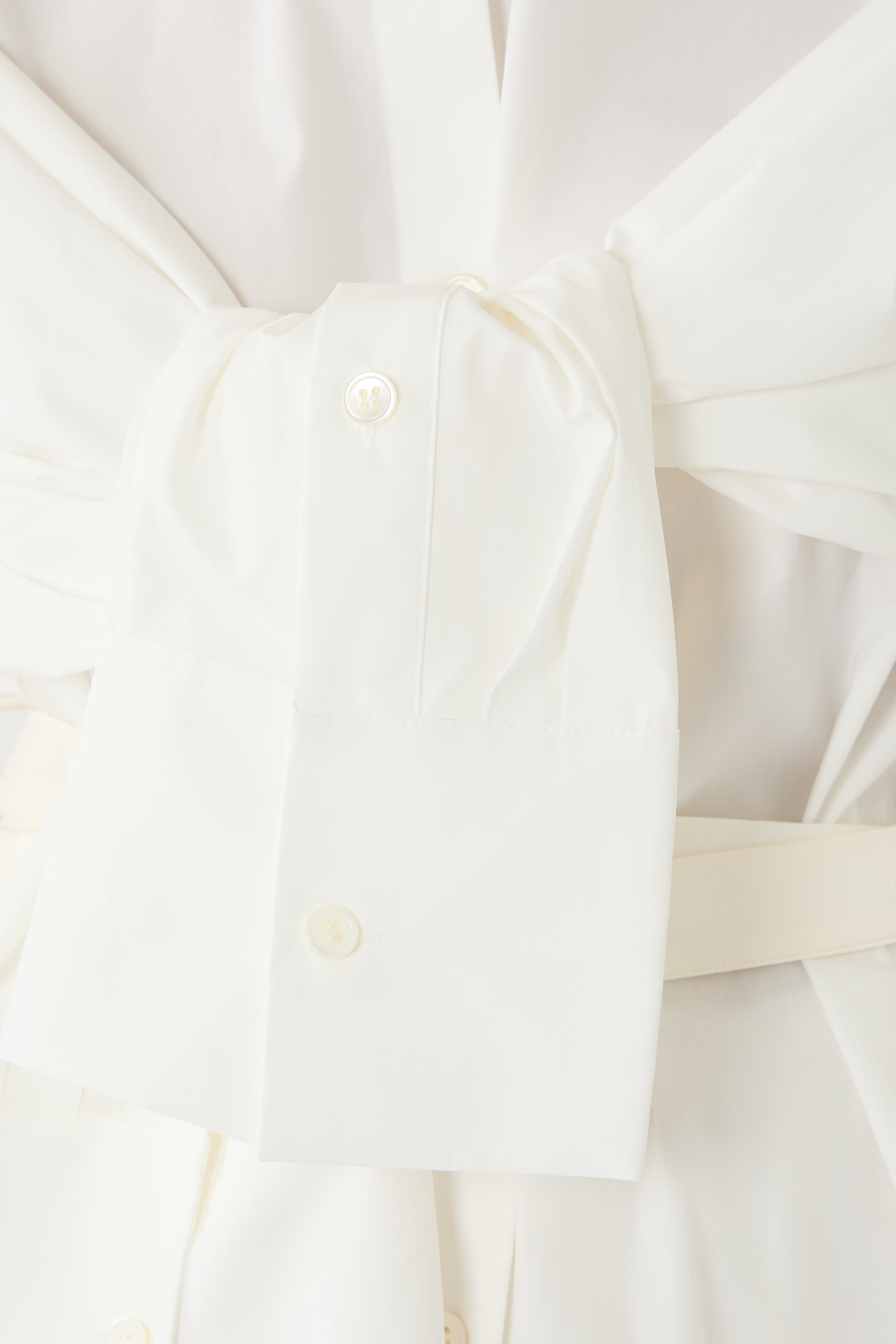 فستان بنمط جيليه بوبلين حرير