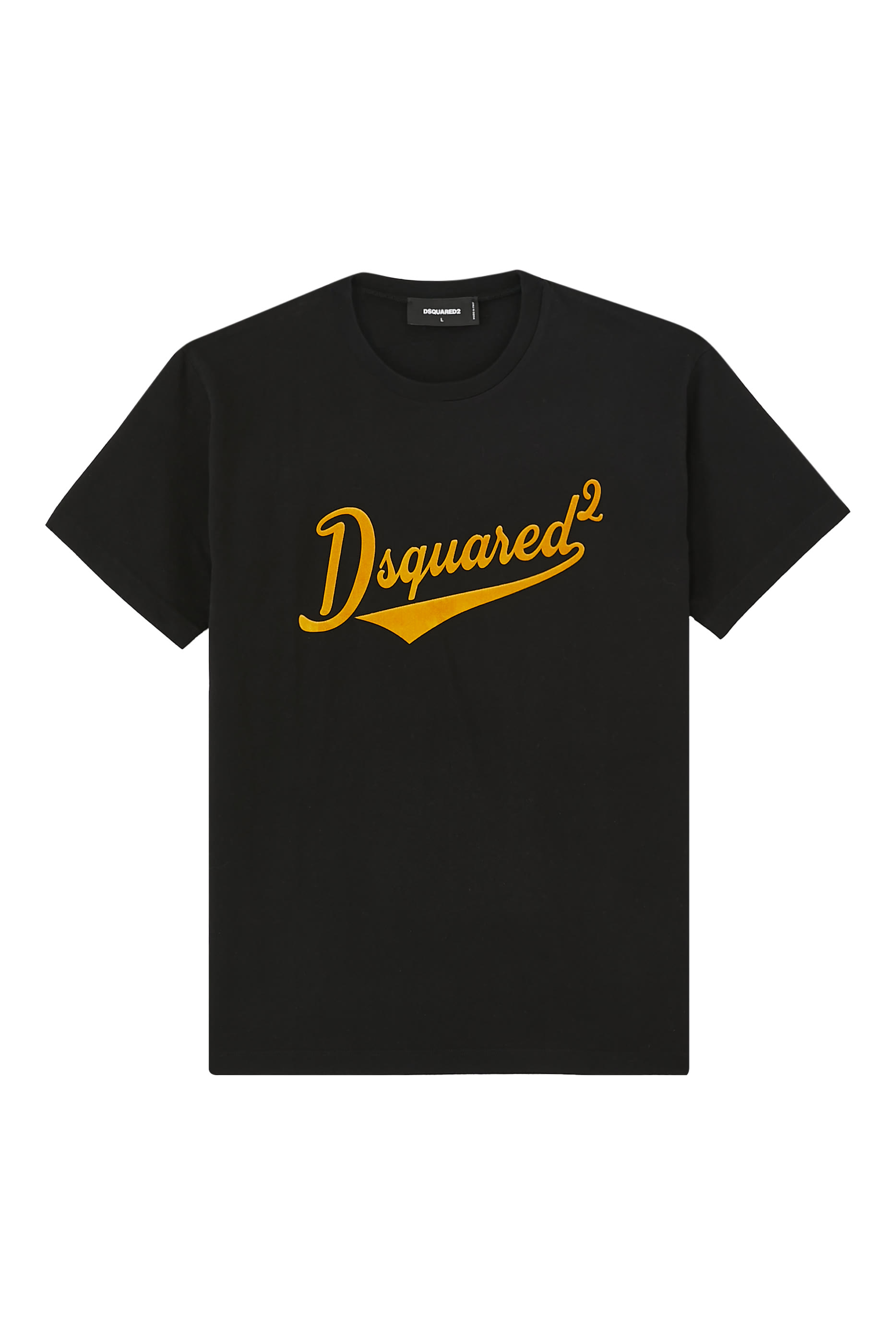 تيشيرت كول فيت مخملي بشعار الماركة