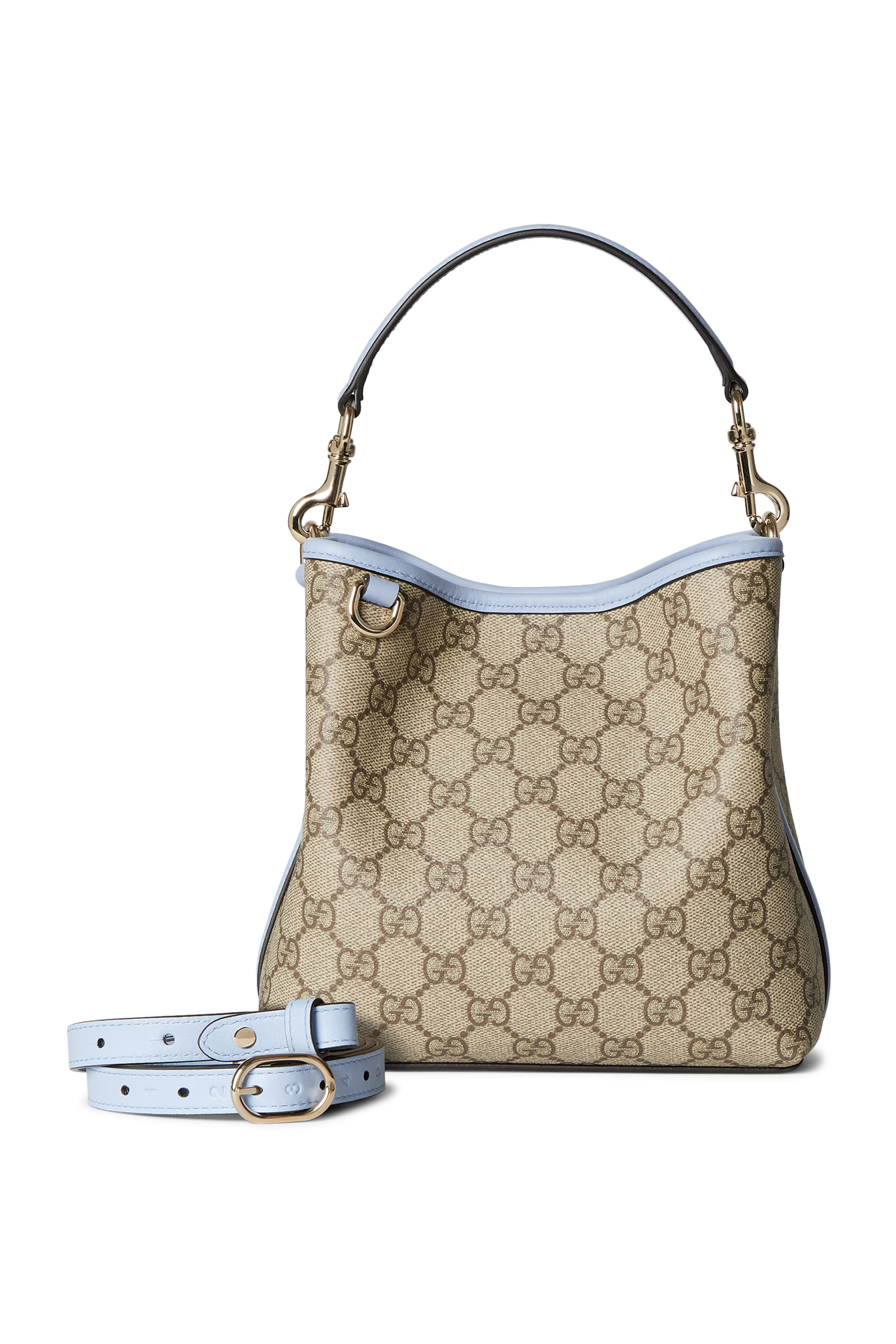 حقيبة باكيت صغيرة بشعار حرفي الماركة