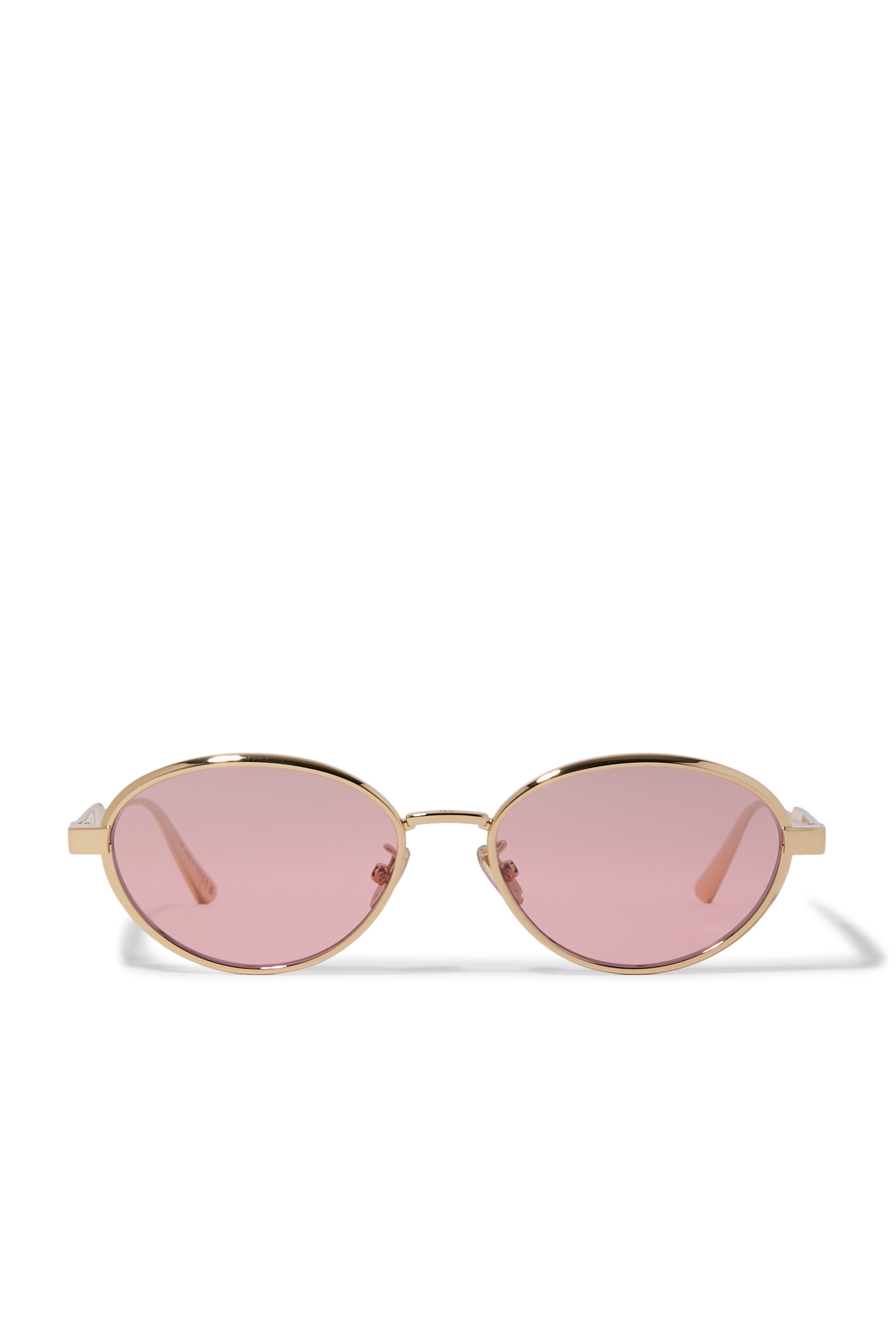 نظارة شمسية كاناج بتصميم بيضاوي بشعار الماركة