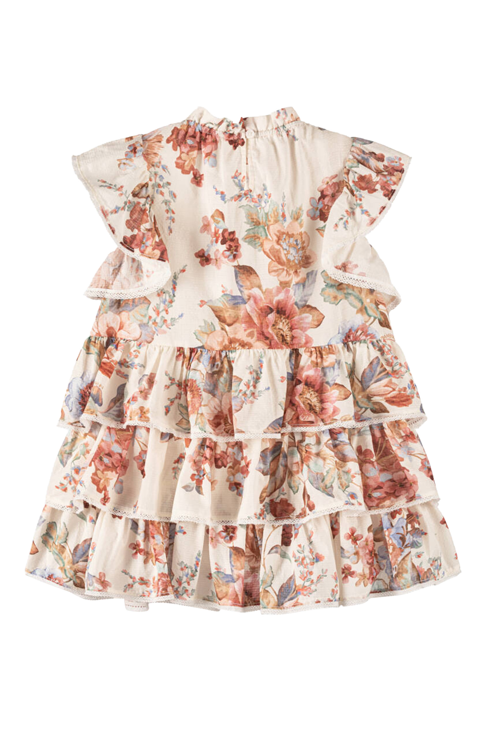 فستان أويكن بأكمام فراشة للأطفال