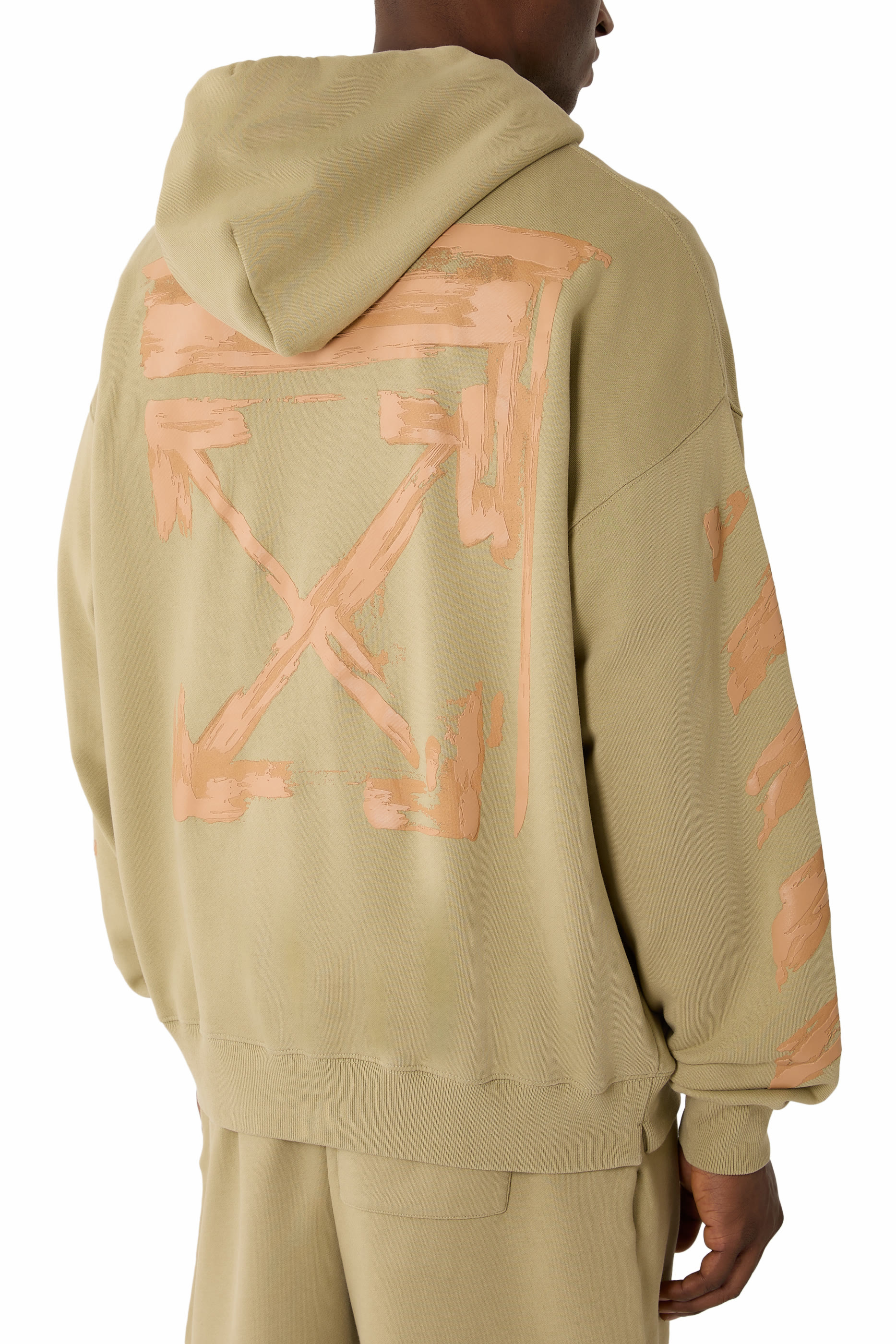 هودي سكيت بنقشة أسهم بتصميم حبر