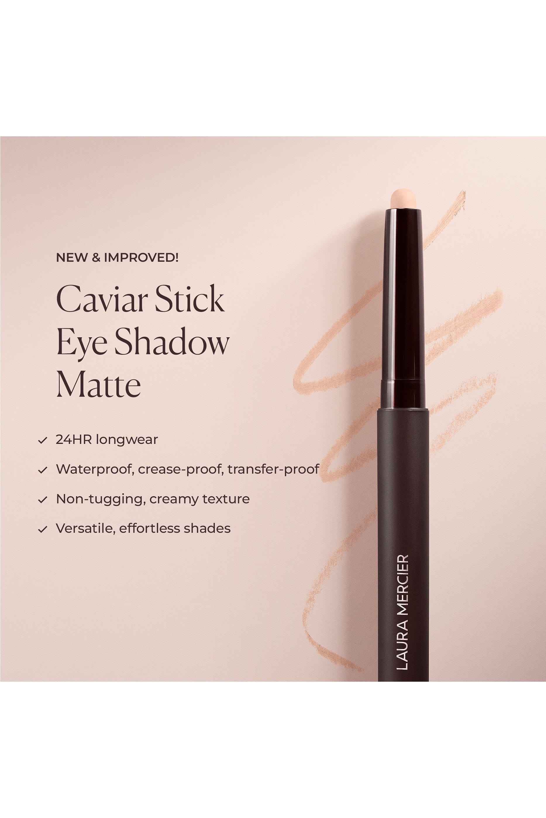 قلم ظل عيون كافيار غير لامع