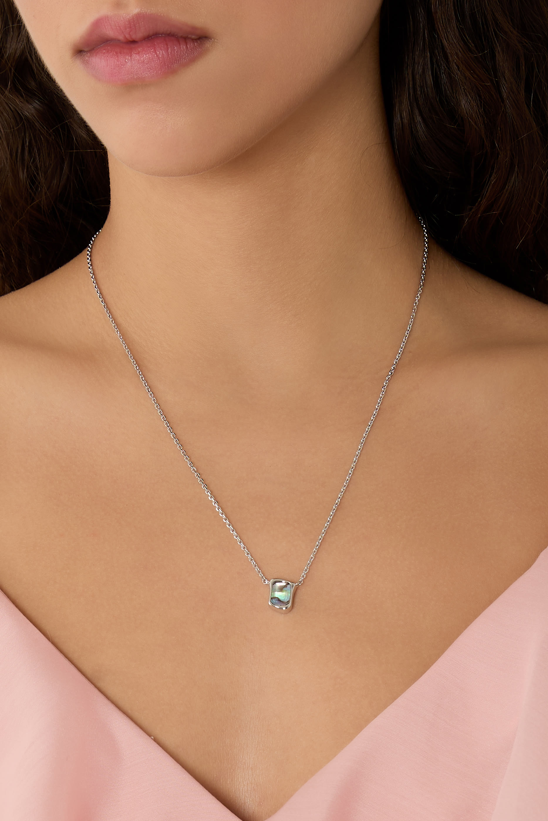 قلادة مولتن بدلاية بحجر زجاجي