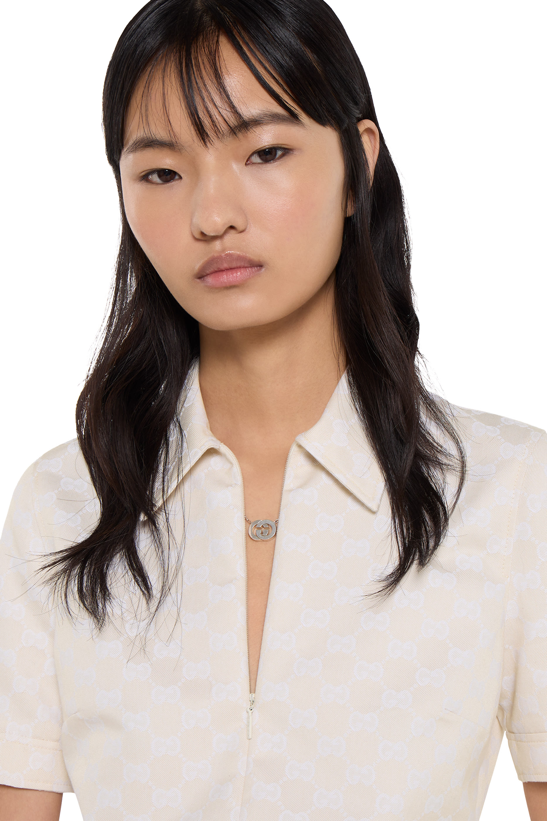 GG Cotton Gabardine T-Shirt