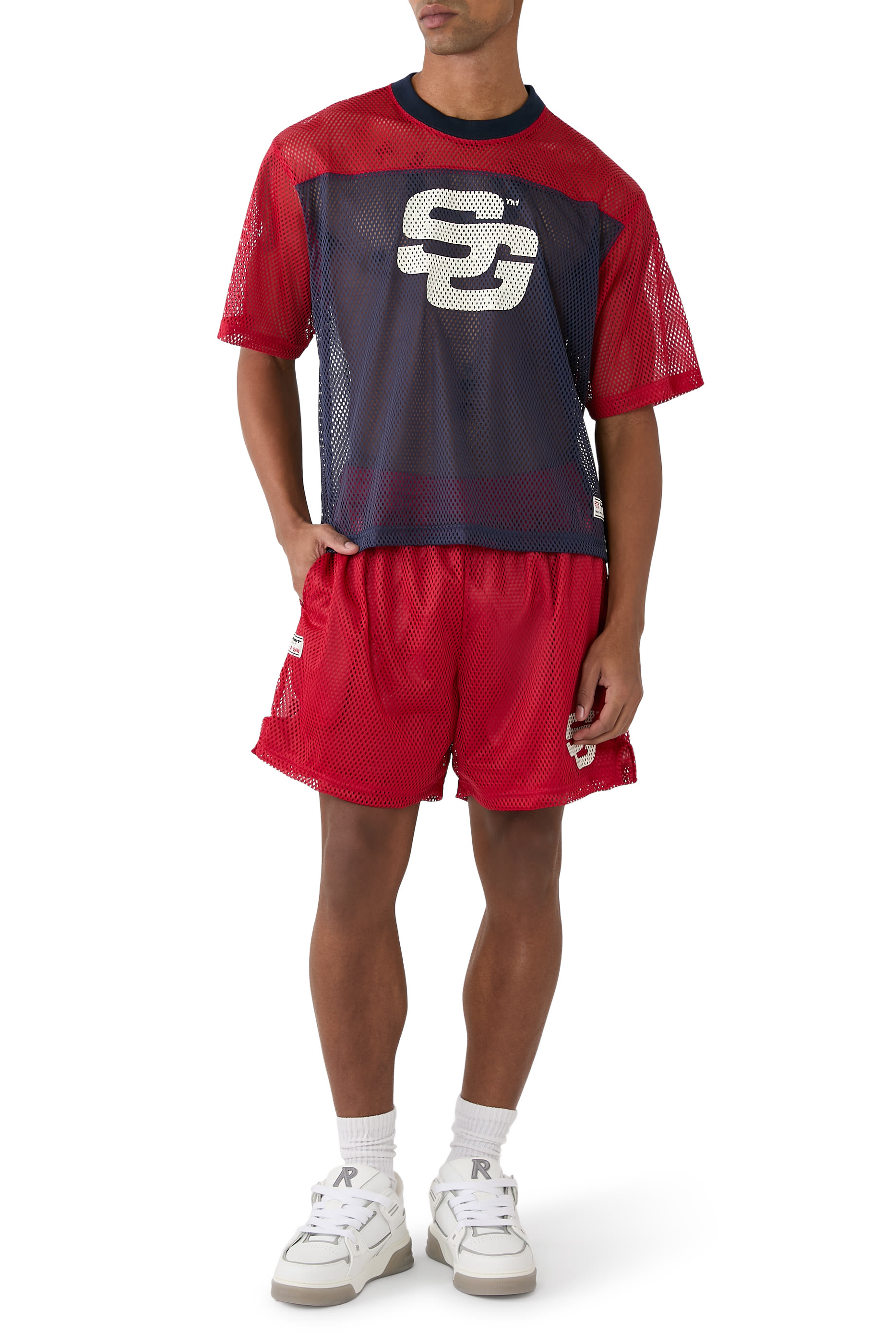 شورت قماش شبكي