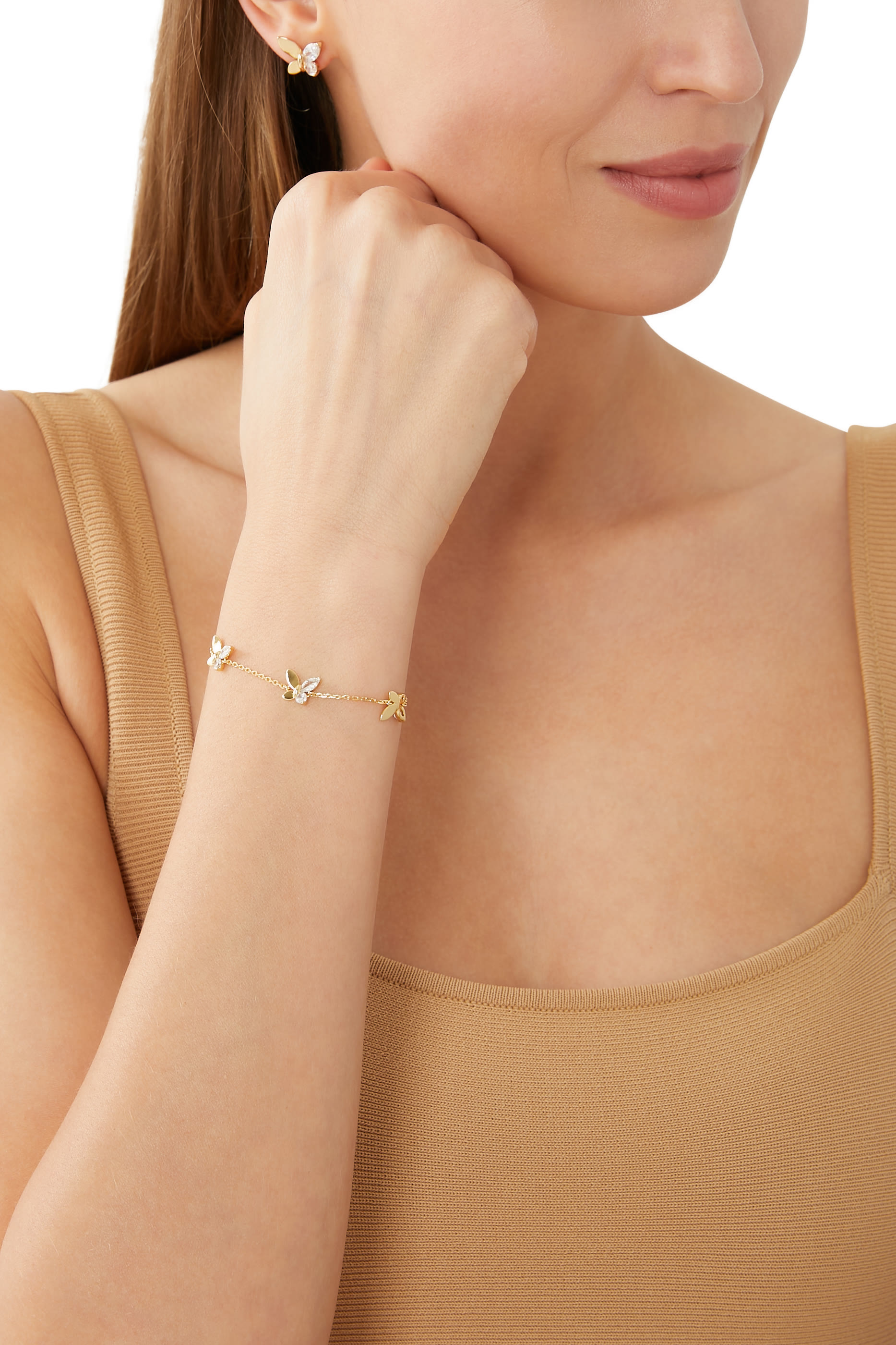 سوار سوشيال بحلي فراشة