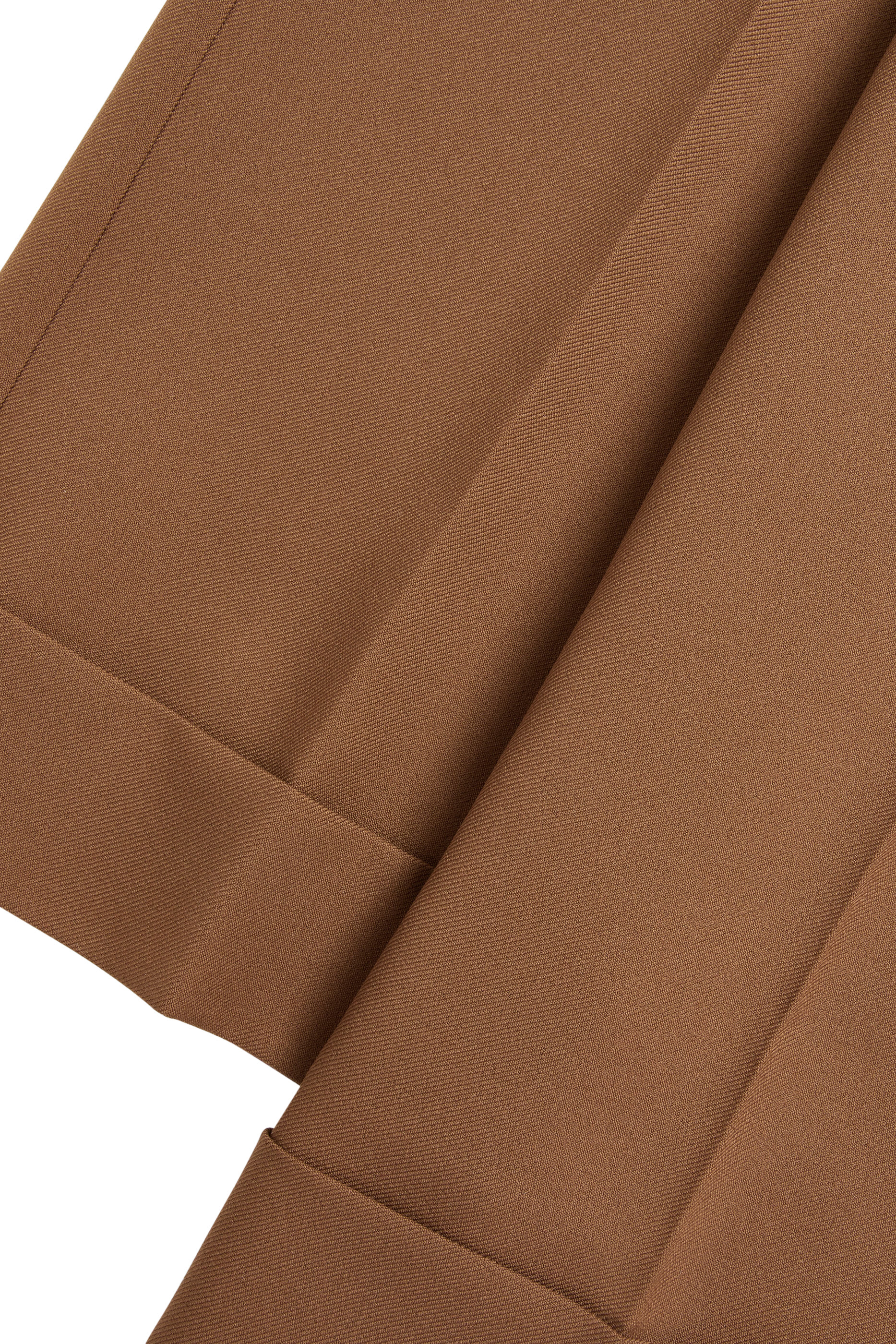 Nylon Gabardine Cuffed Trousers