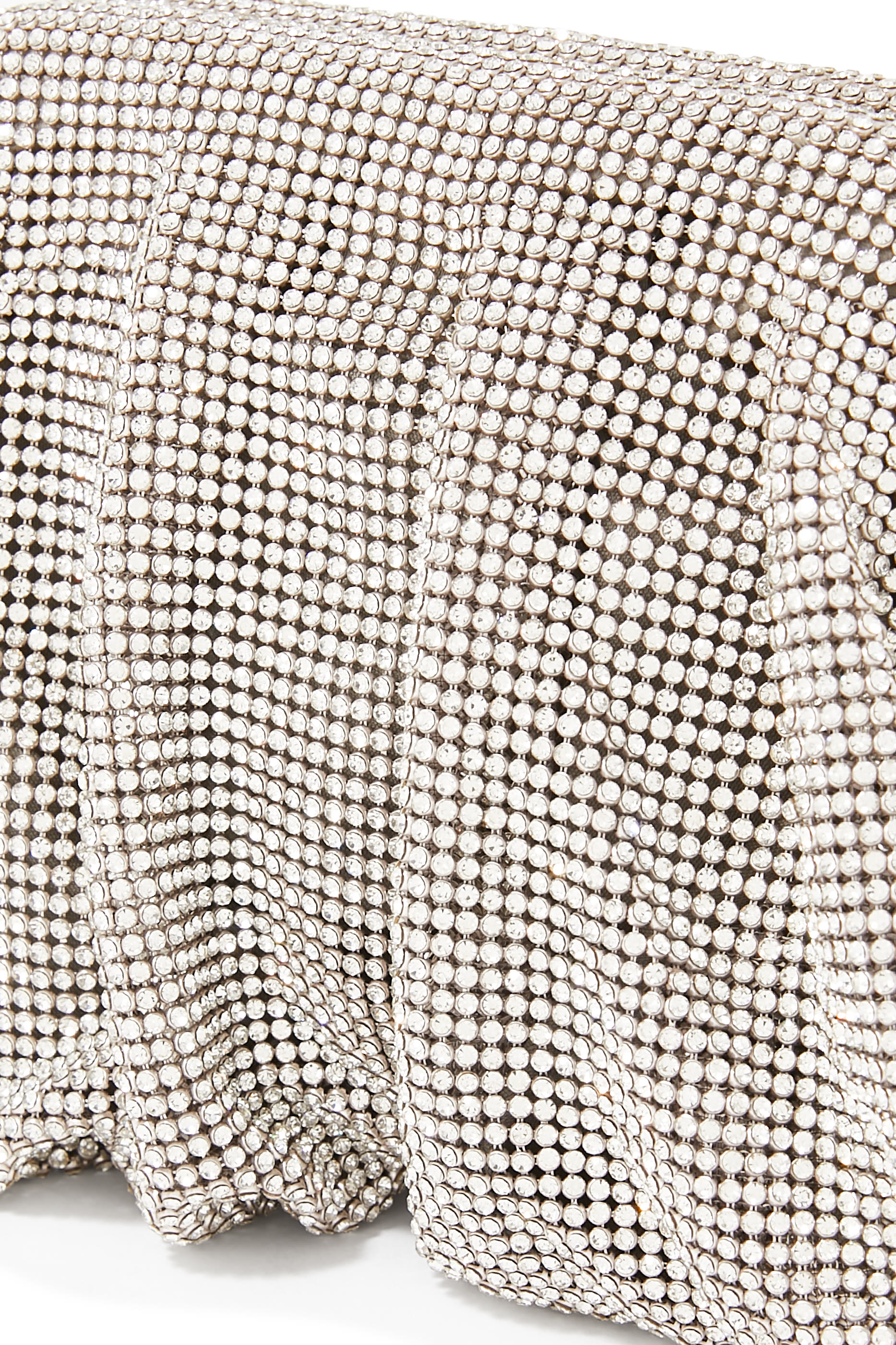 حقيبة كلاتش مرصعة بكريستال null