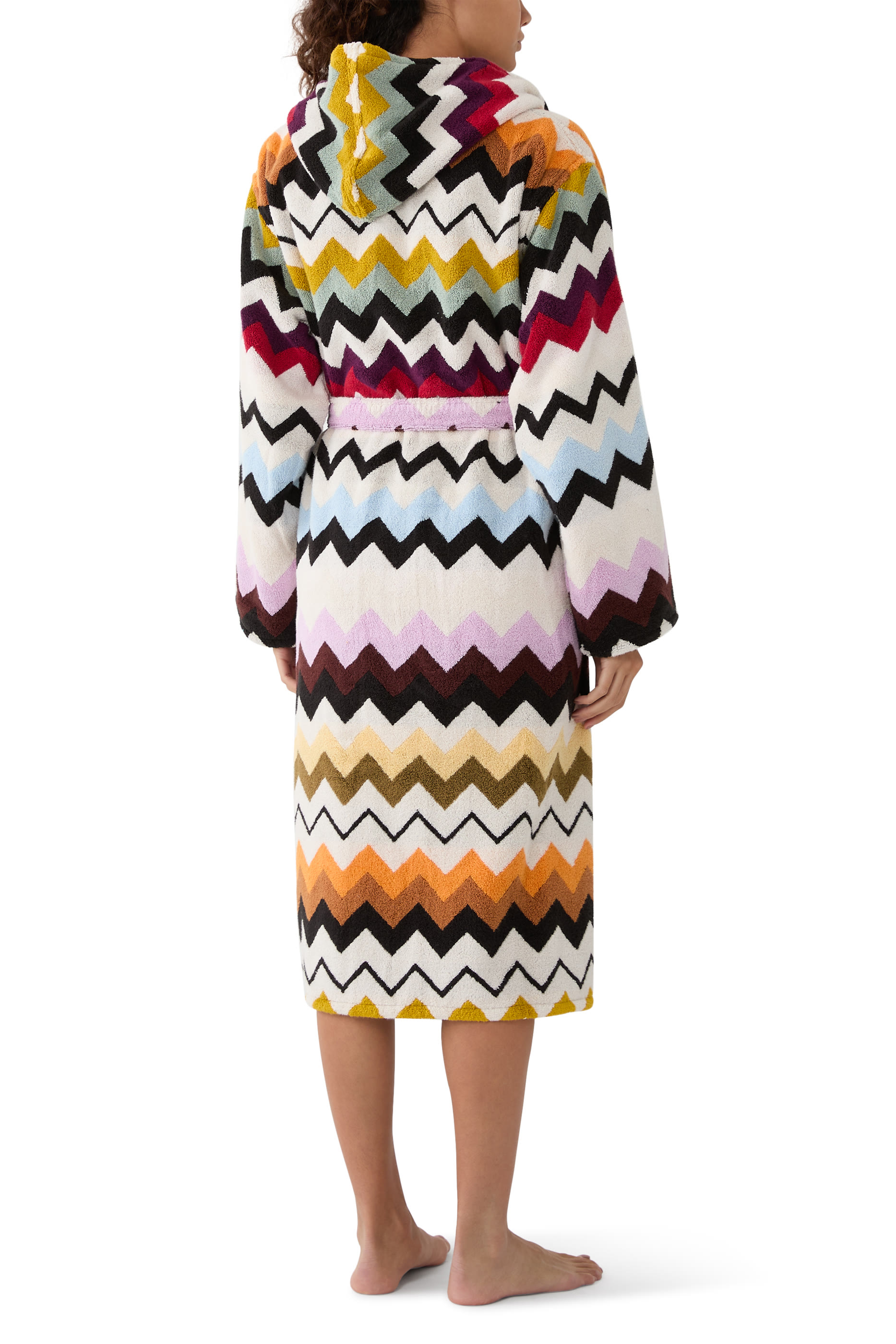 روب حمام مورينا بغطاء للرأس