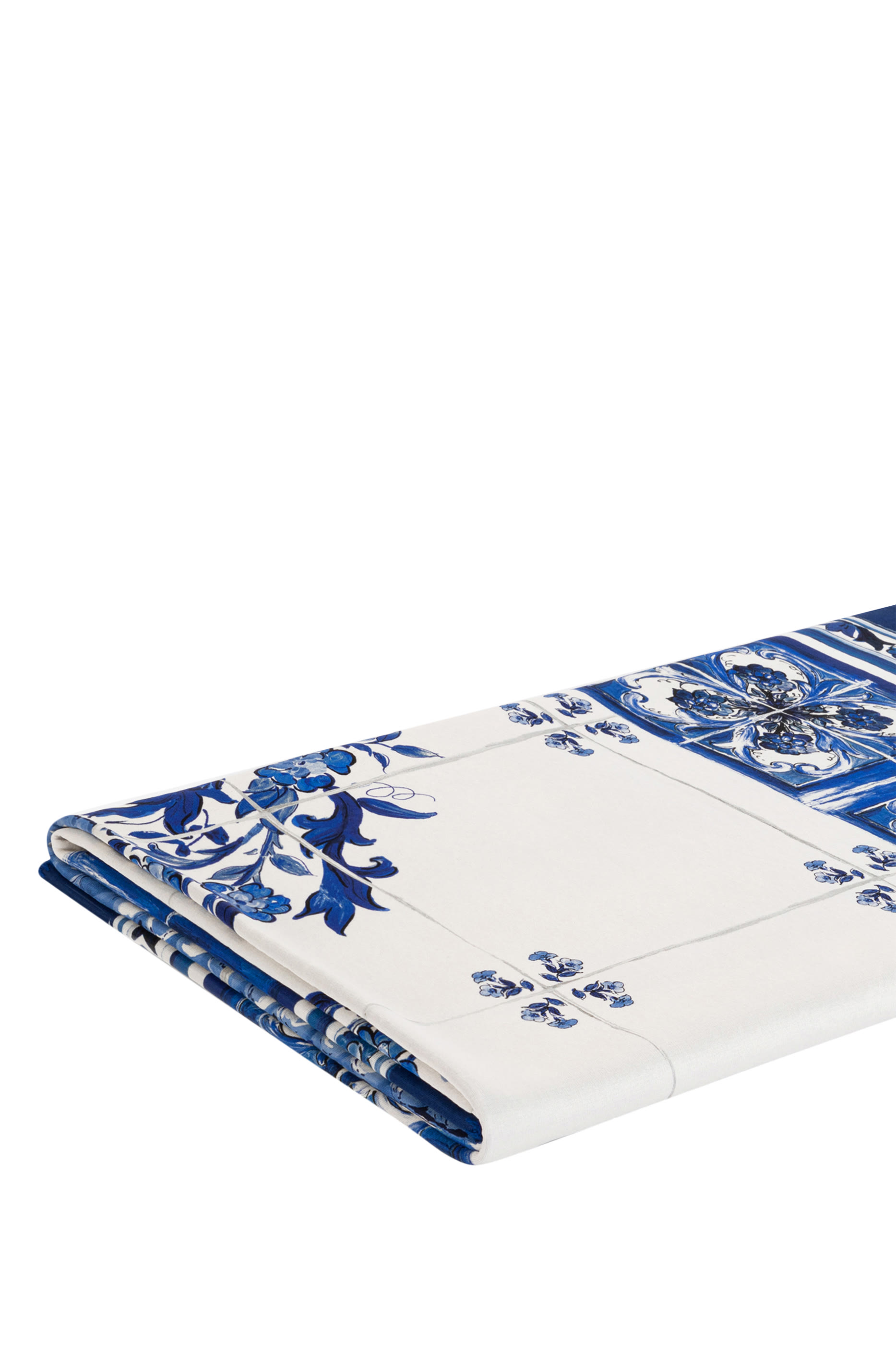 بطانية بلو ميديتيرانيو  حرير صوف