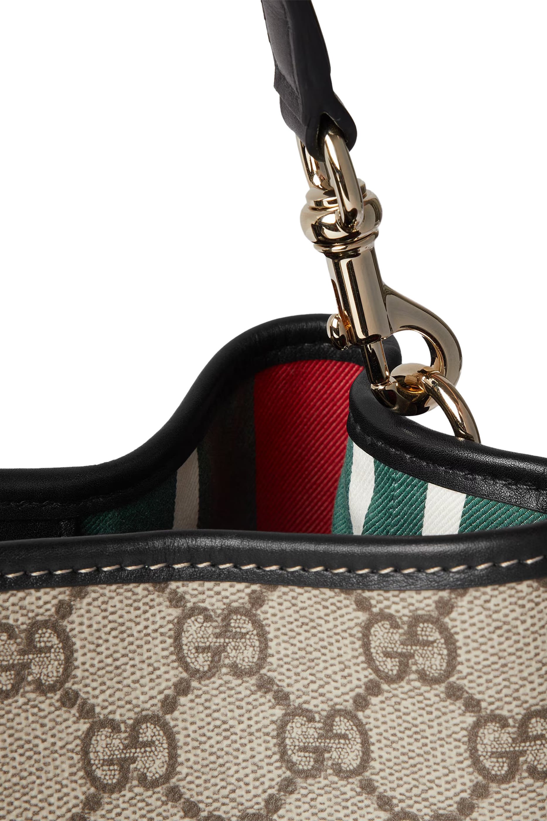 حقيبة باكيت صغيرة بحرفي شعار الماركة