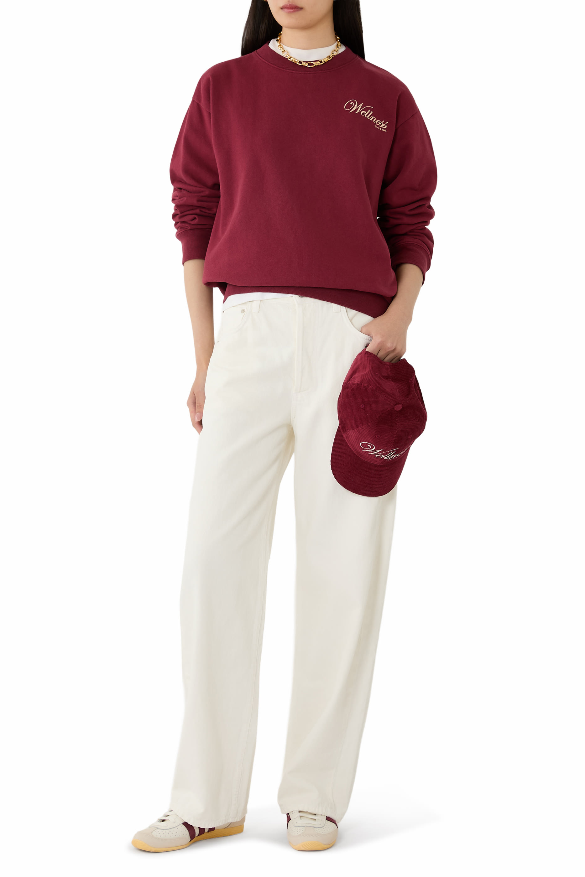 سويت شيرت سوهو بياقة ضيقة