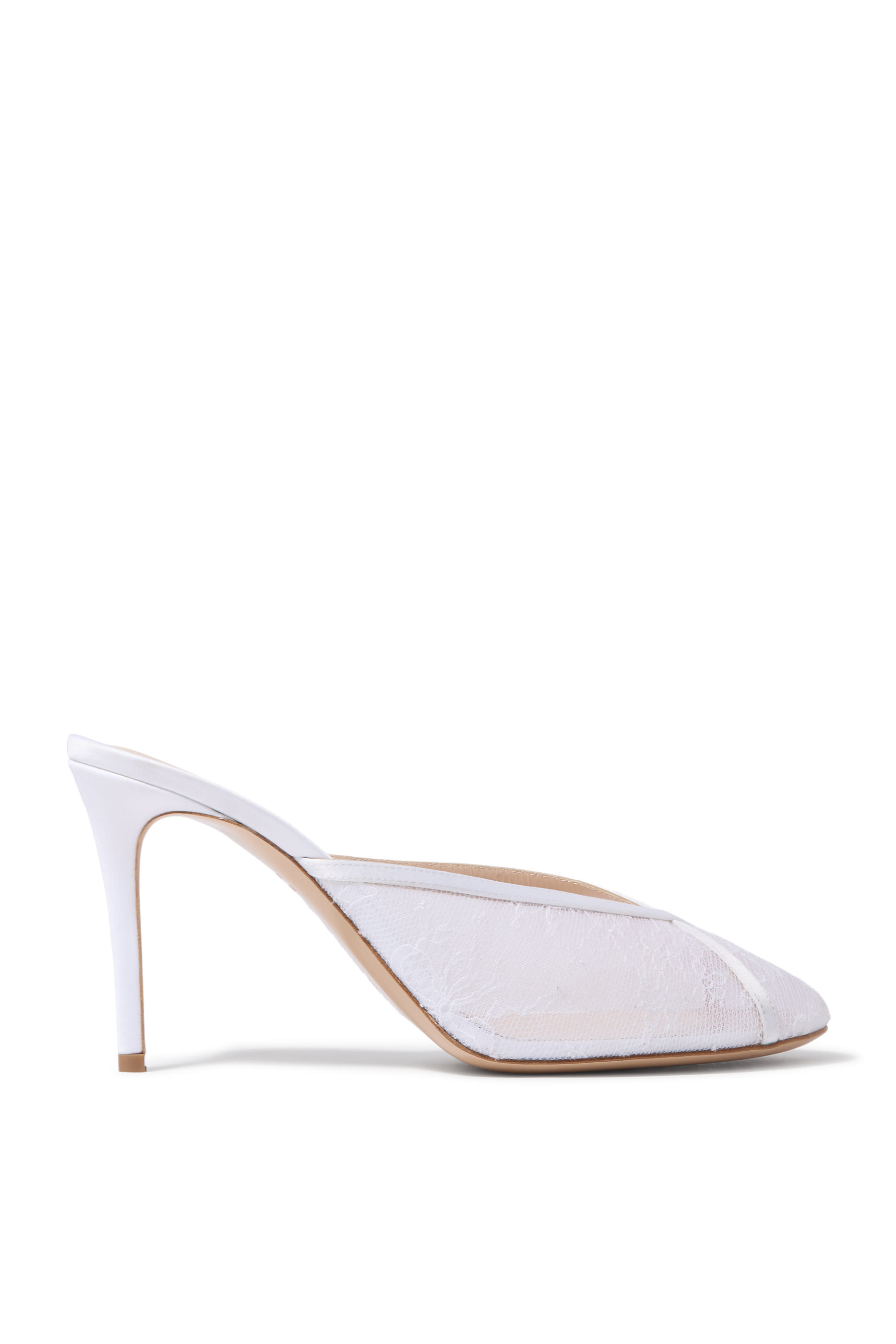 حذاء سيينا 85 مفتوح من الخلف دانتيل