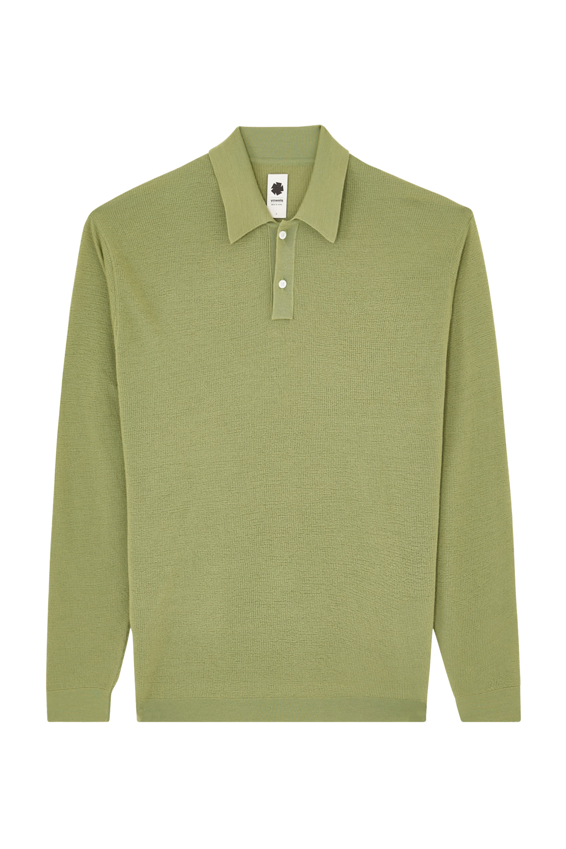 قميص بولو بأزرار نسيج خفيف الوزن