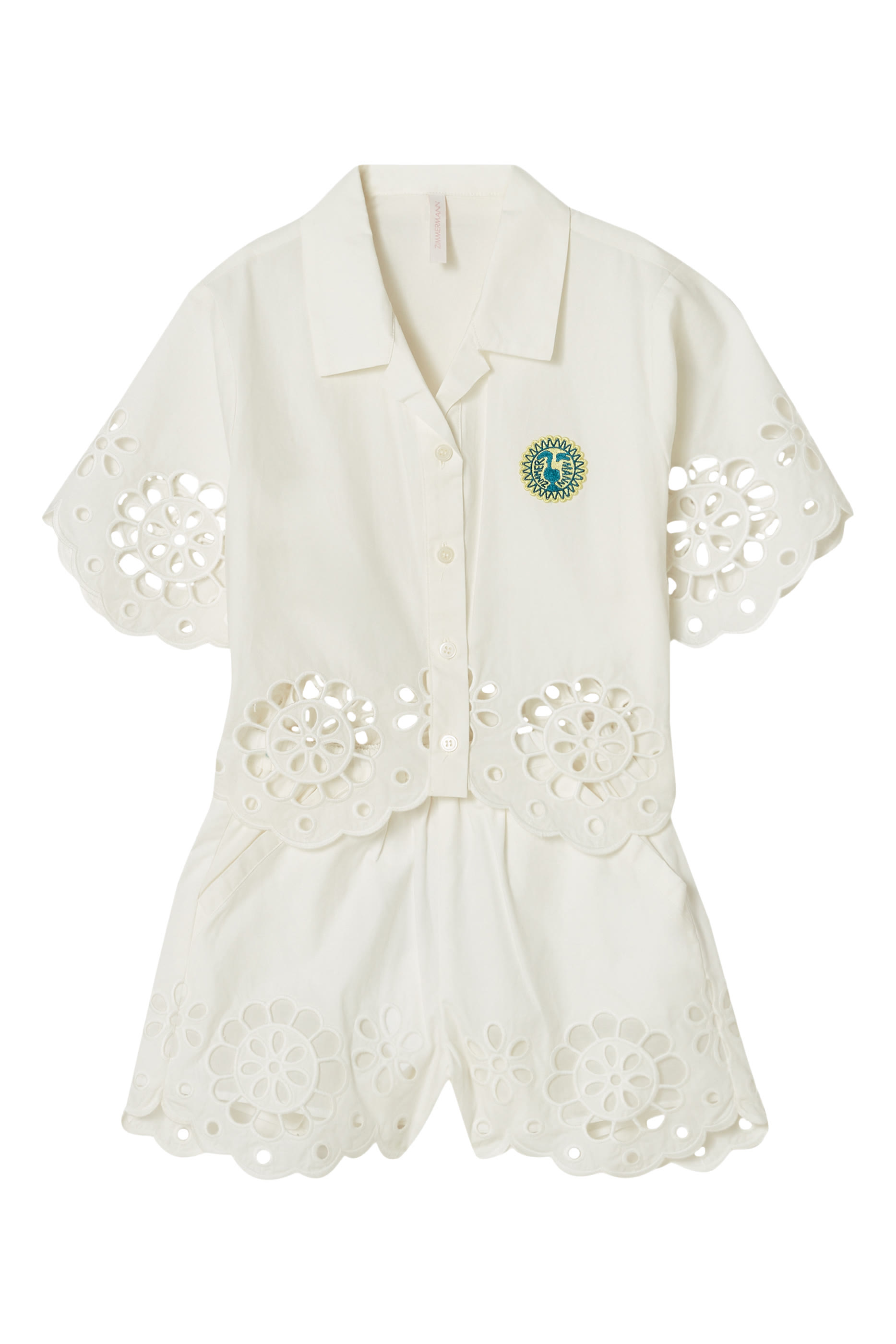 شورت أوايكن بتطريزات للأطفال