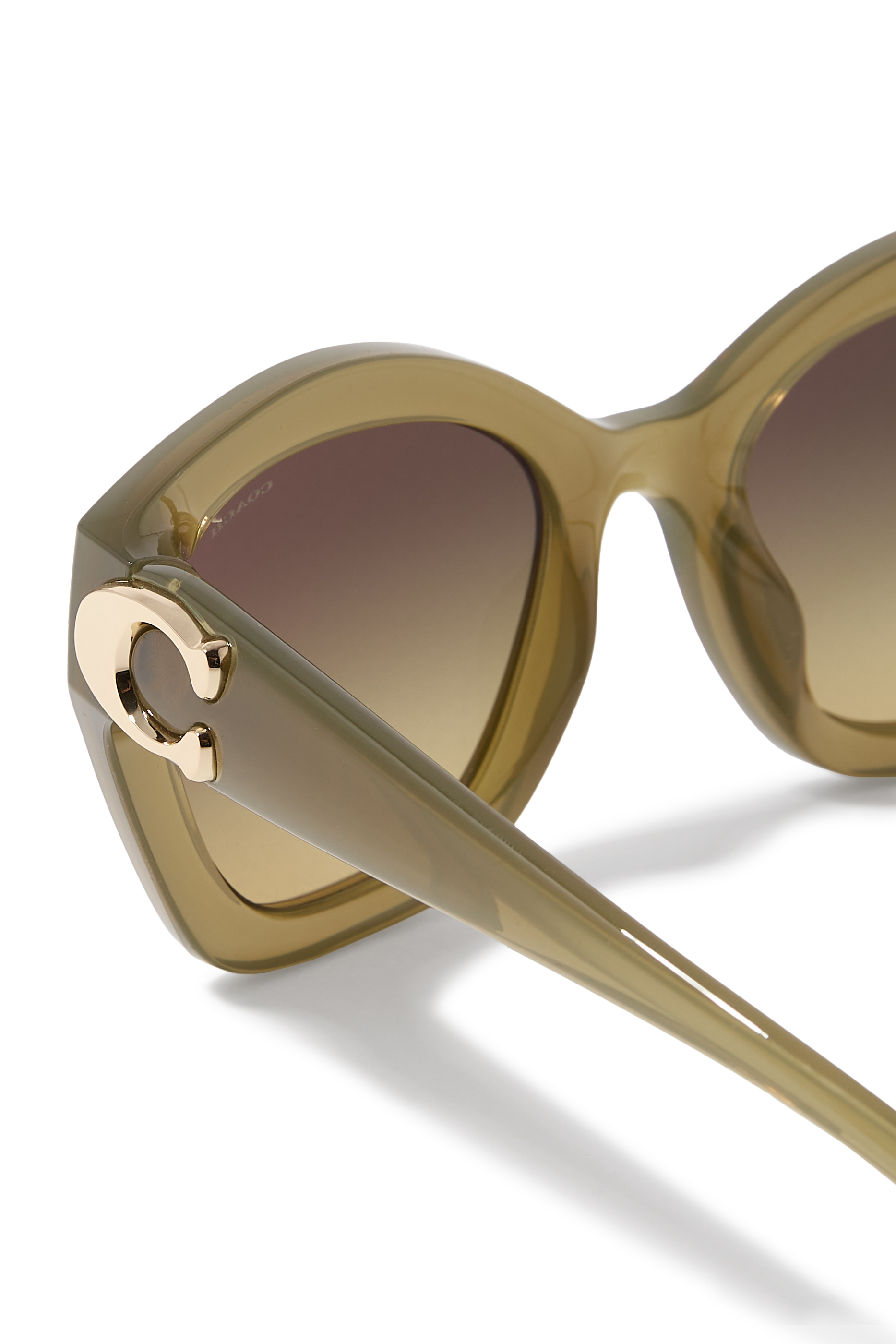 نظارة شمسية بتصميم غير متماثل أسيتات