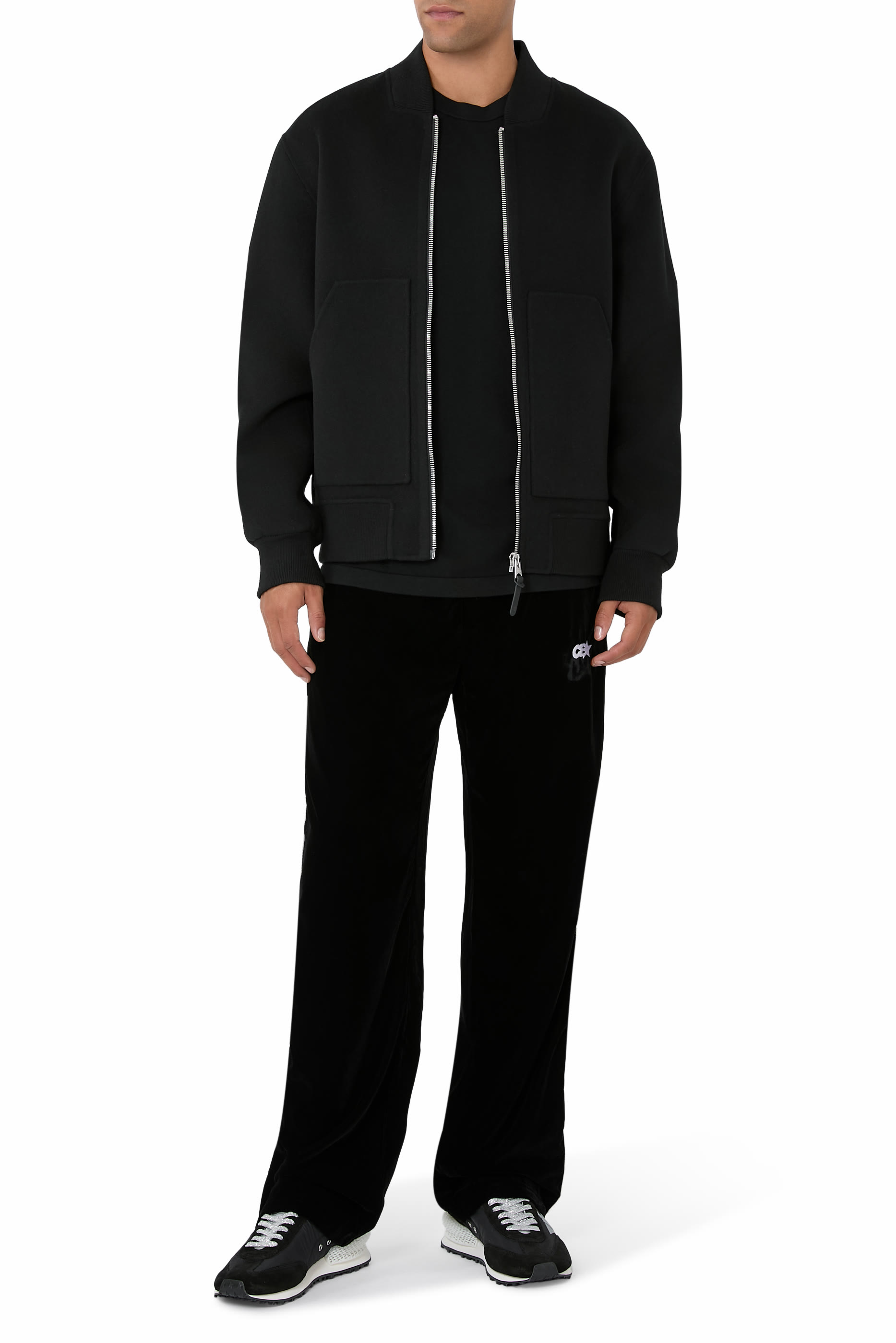 بنطال رياضي قماش مخملي