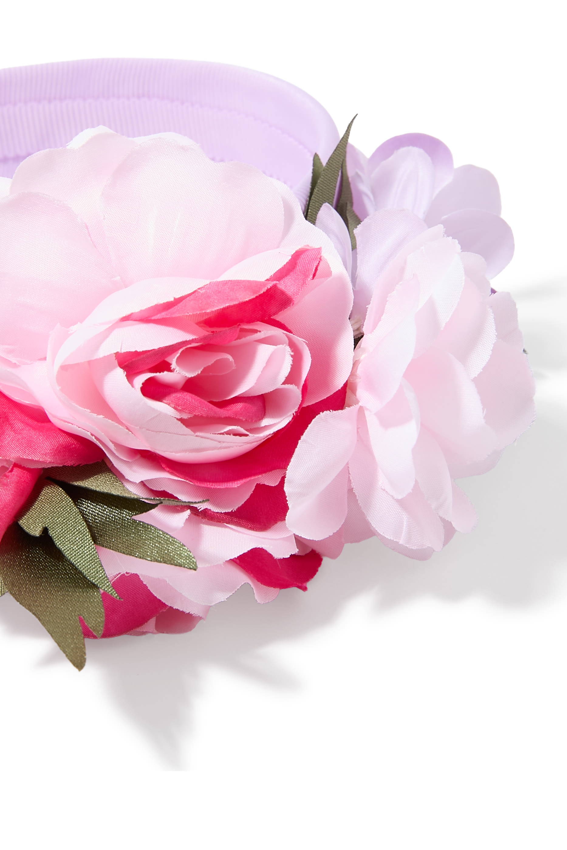 طوق رأس مزين بزهور للأطفال