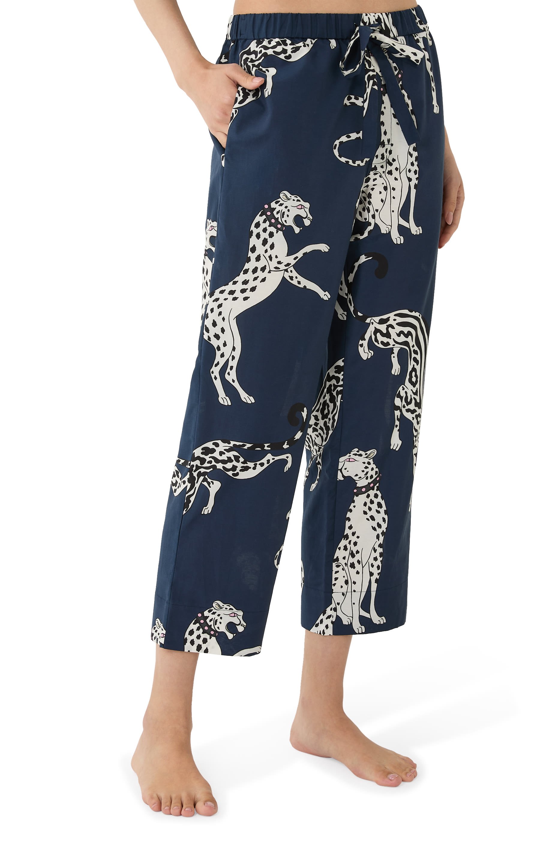 طقم بيجاما كازابلانكا زيغفيلد بنقشة جلد النمر