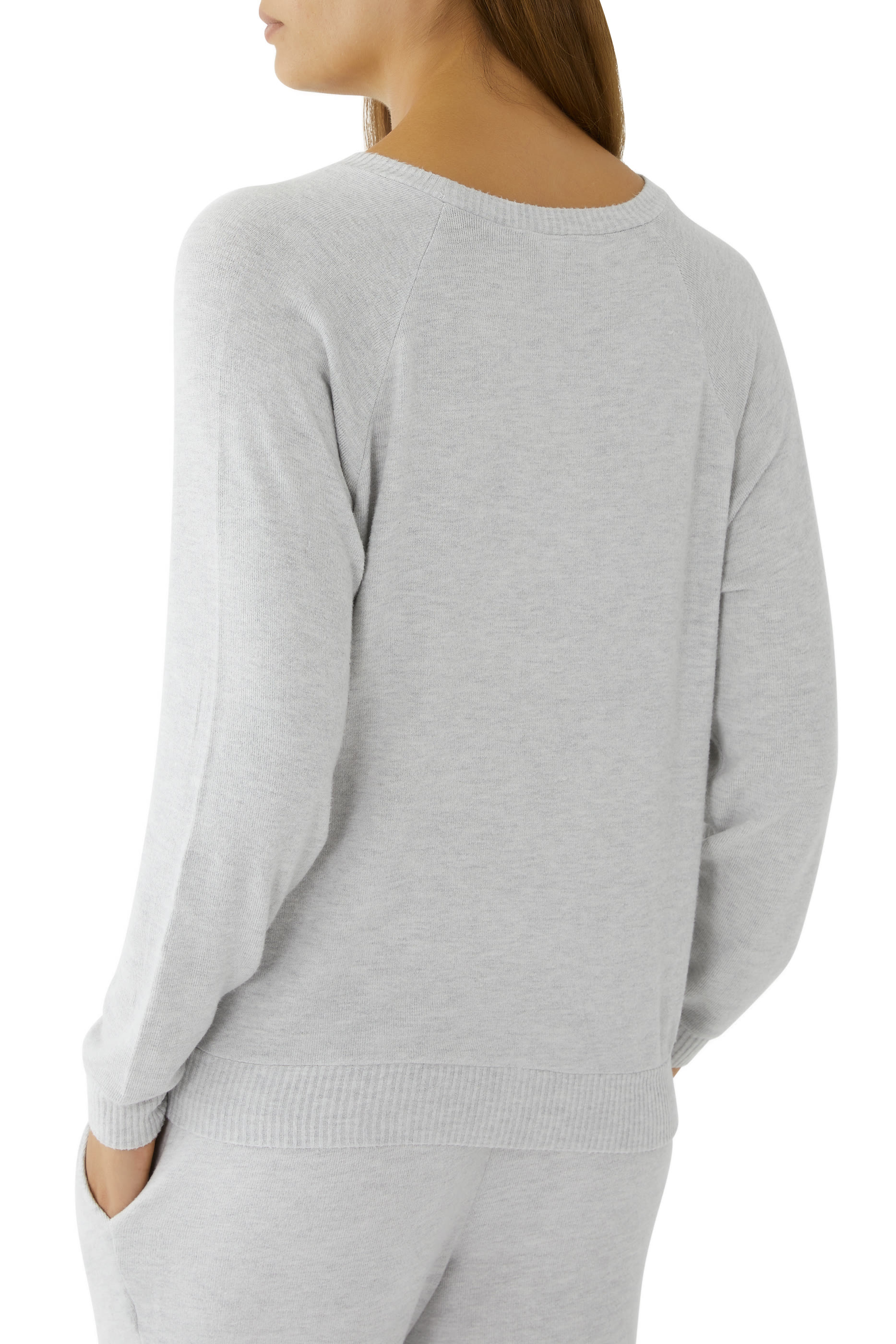 كنزة كوزي تايم بياقة ضيقة null