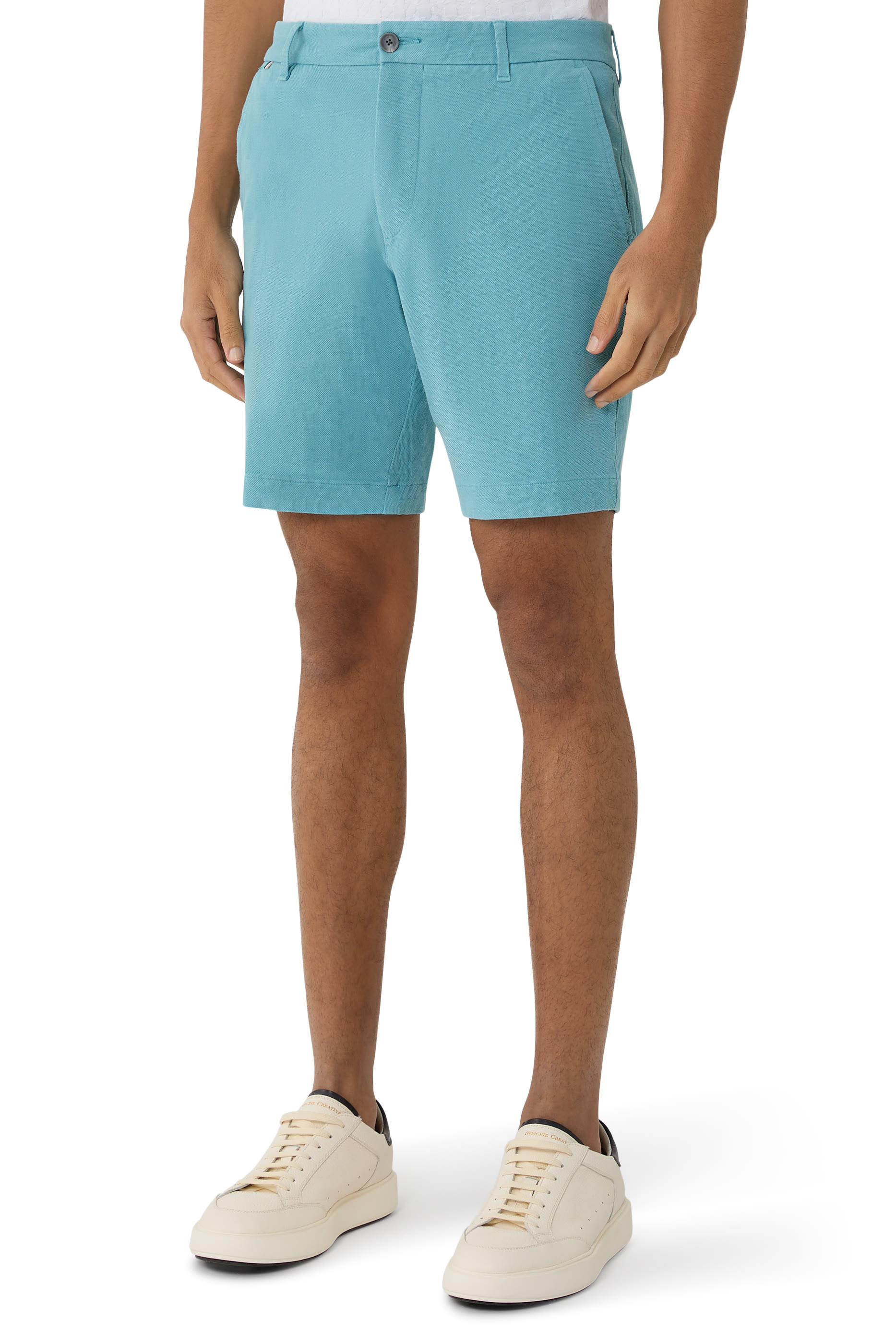 H-Slice Slim-Fit Shorts