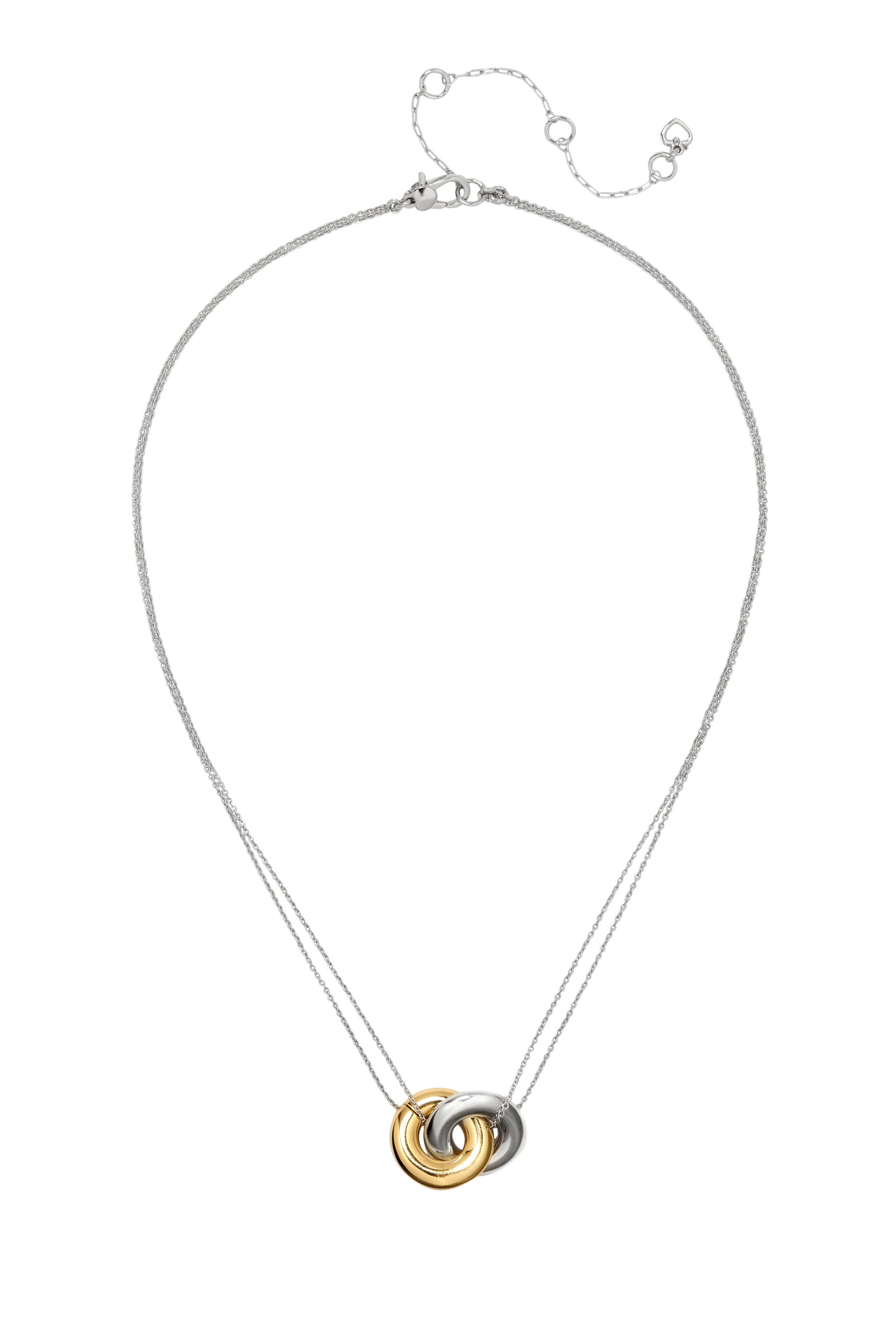 قلادة بدلاية صغيرة بتصميم متداخل