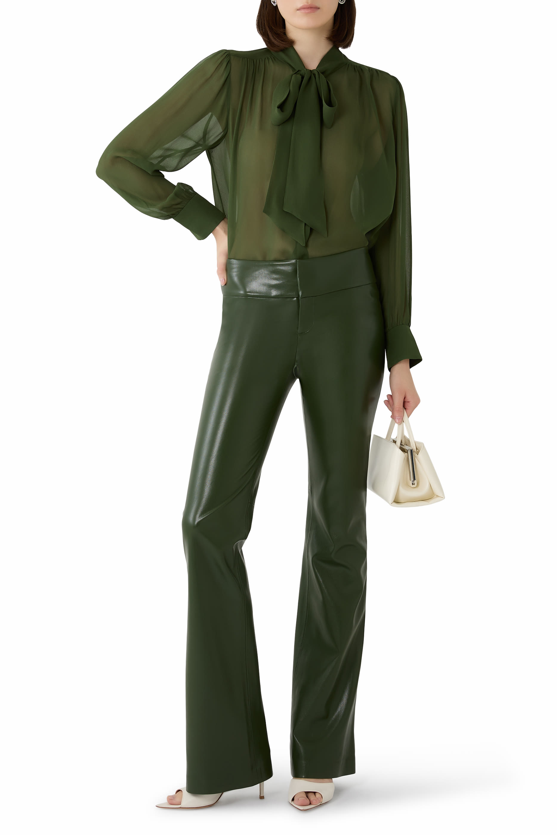 Olivia Vegan Bootcut Pants 