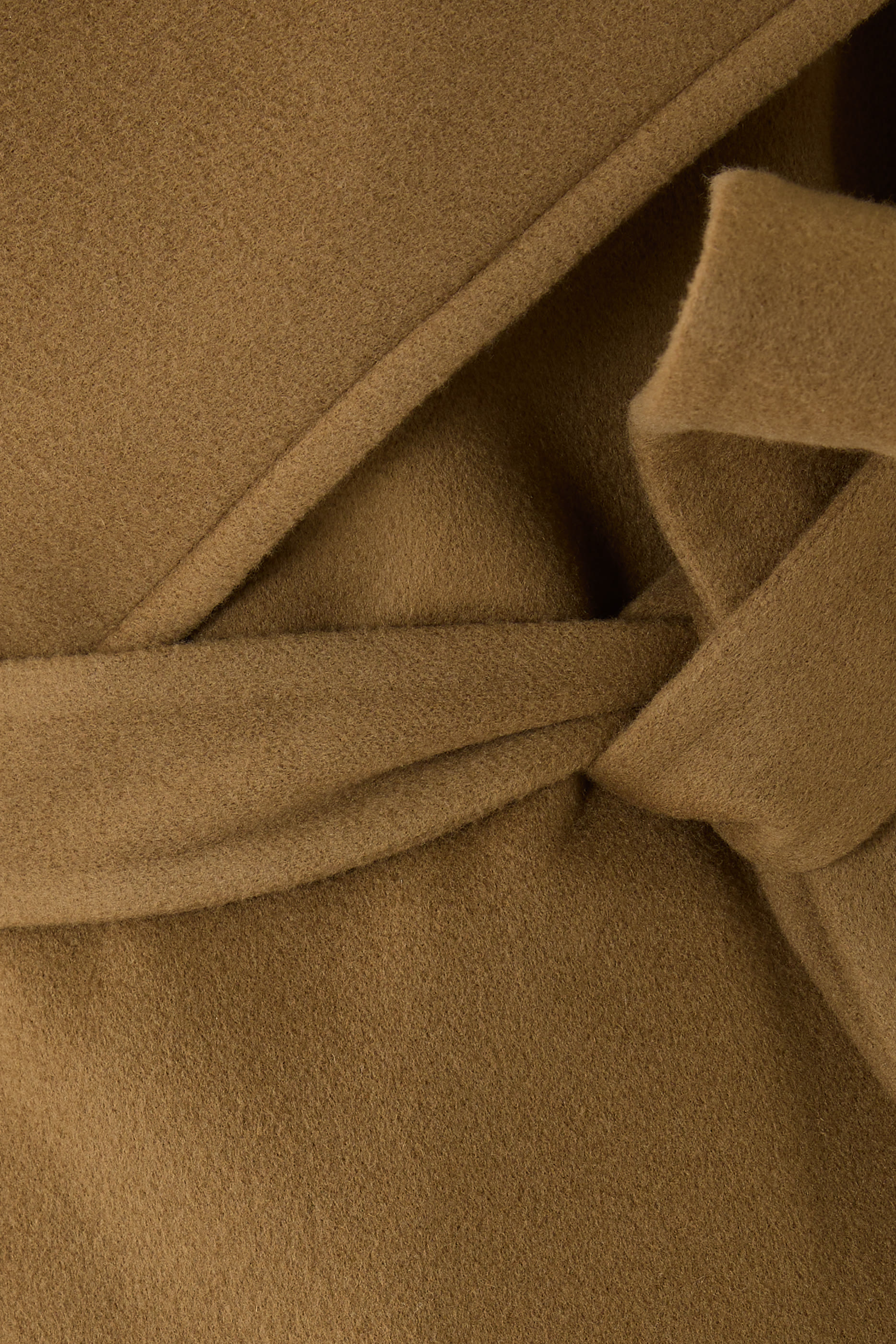 Longline Wrap Front Coat