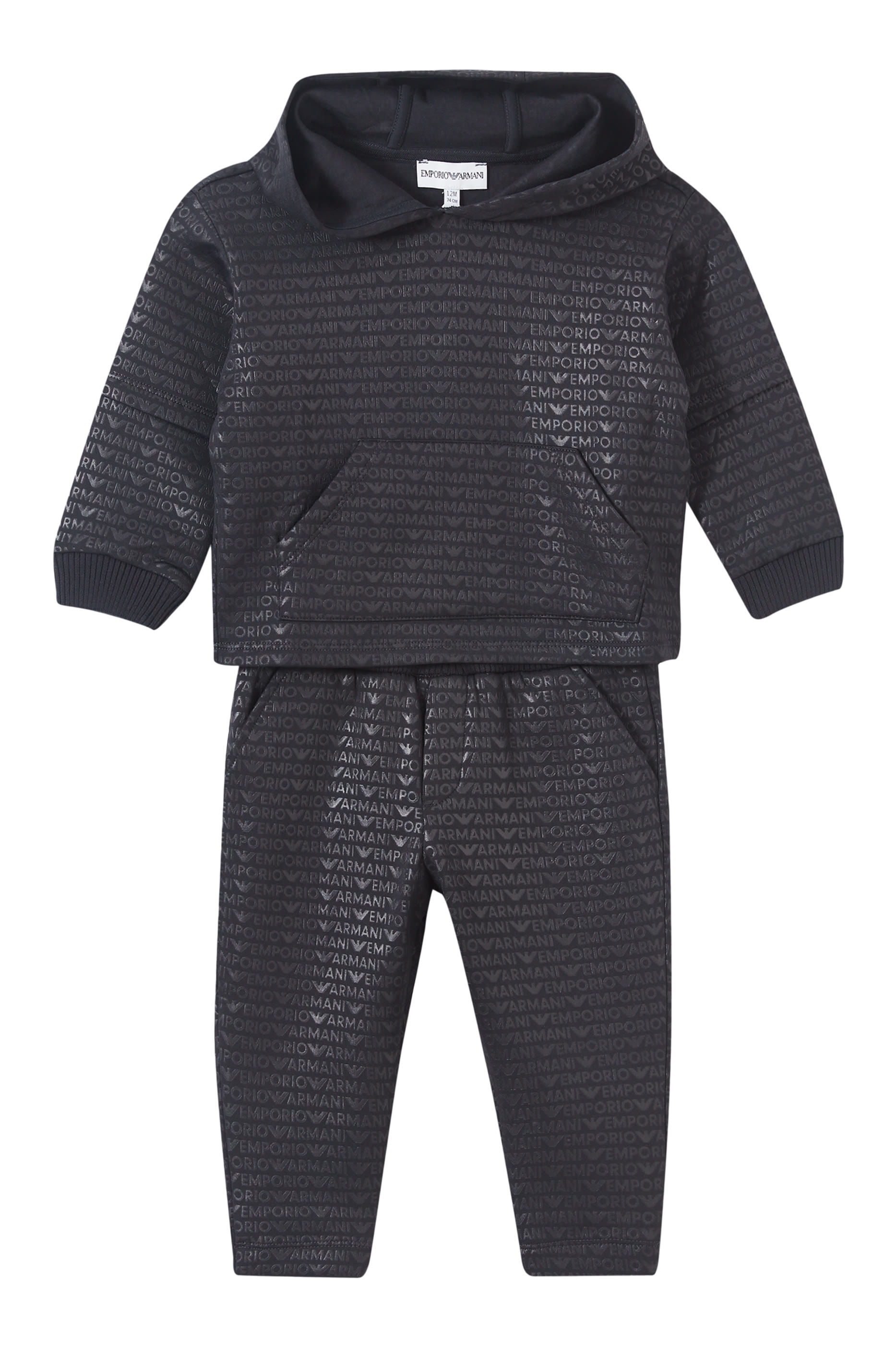 سويت شيرت بطبعات شعار الماركة للأطفال