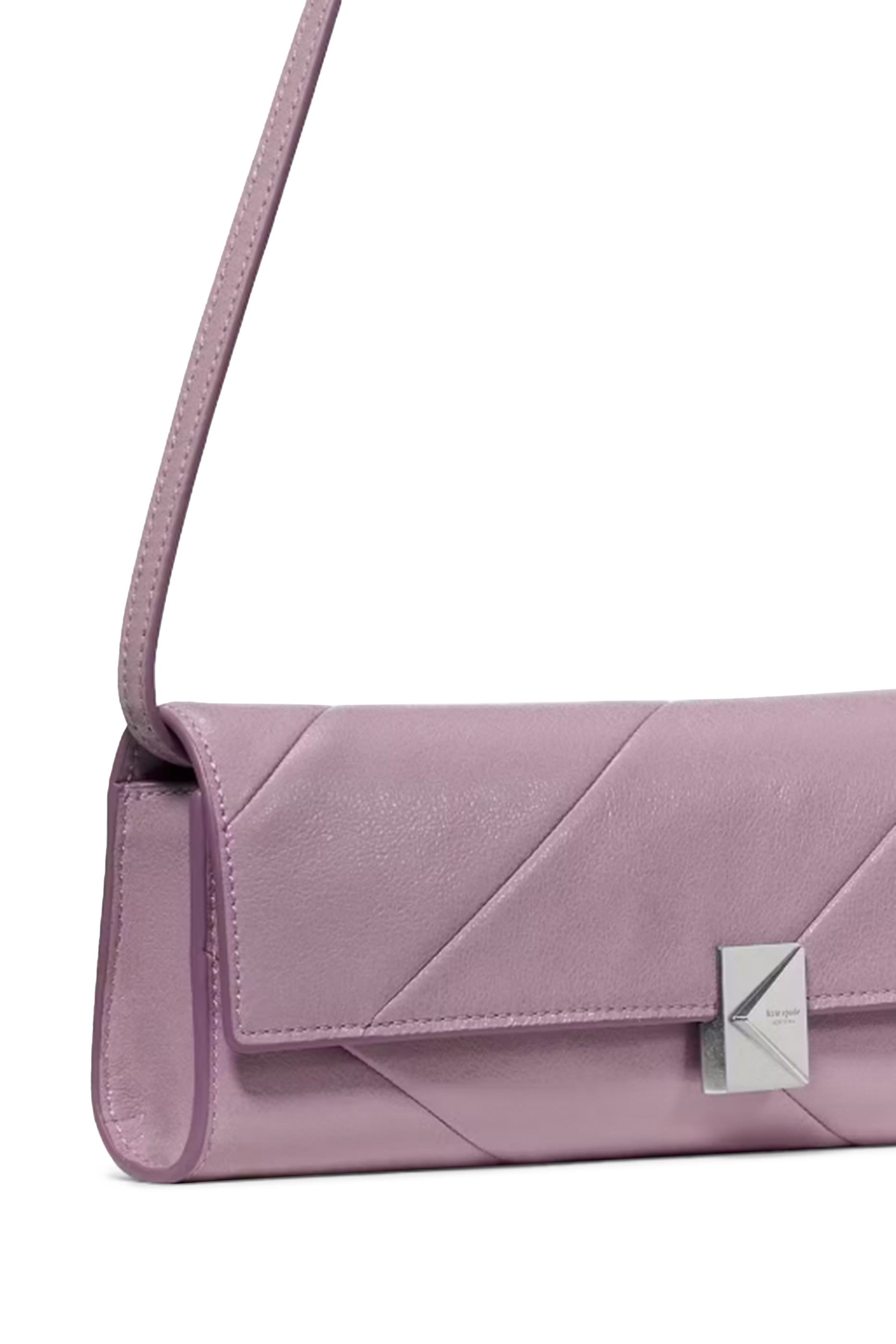 حقيبة كتف ديكو صغيرة جلد ناعم بارز الملمس