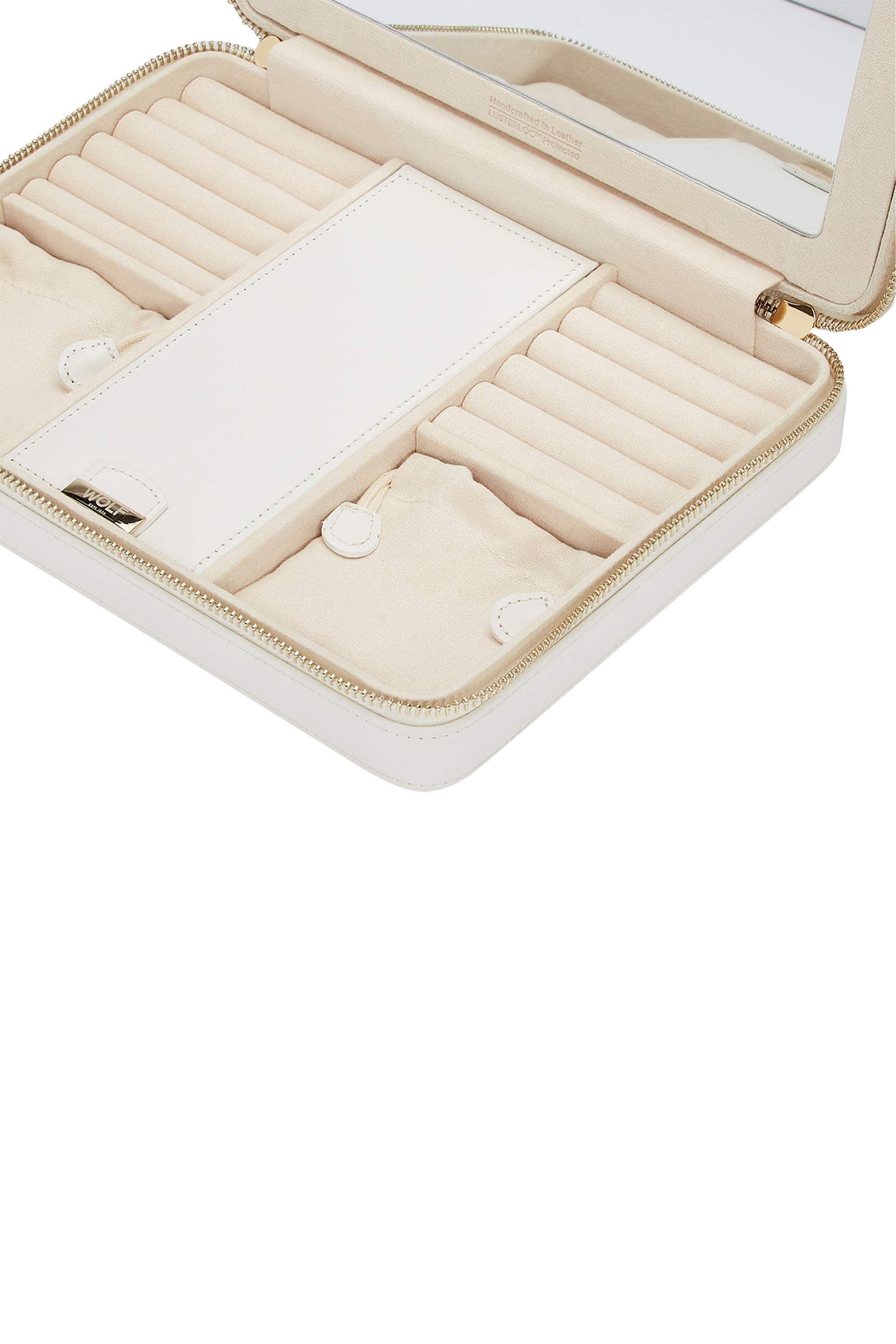 حقيبة مجوهرات ماريا كبيرة بسحاب