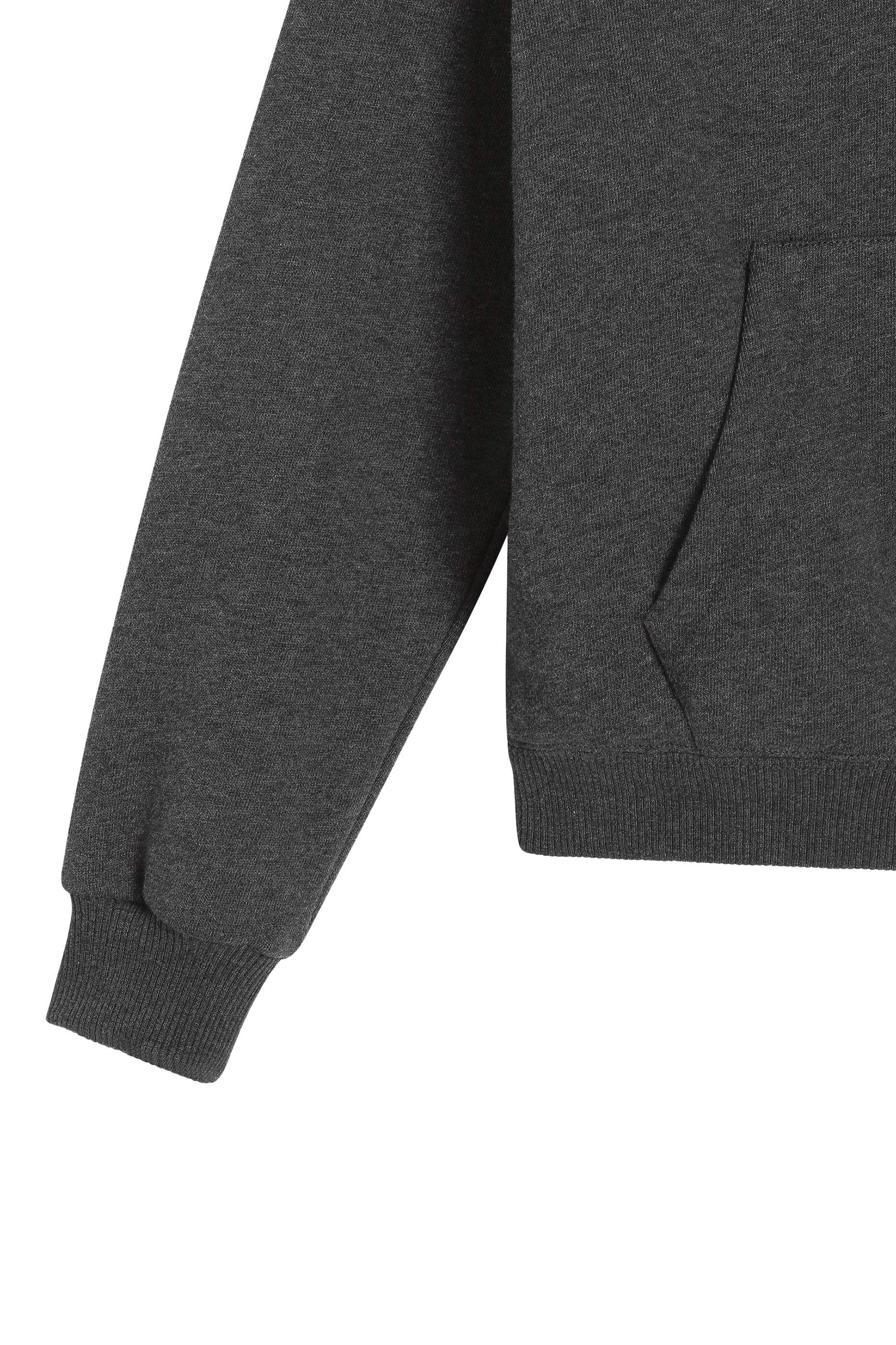 سويت شيرت بغطاء للرأس برقعة شعار الماركة هيرالدك للأطفال