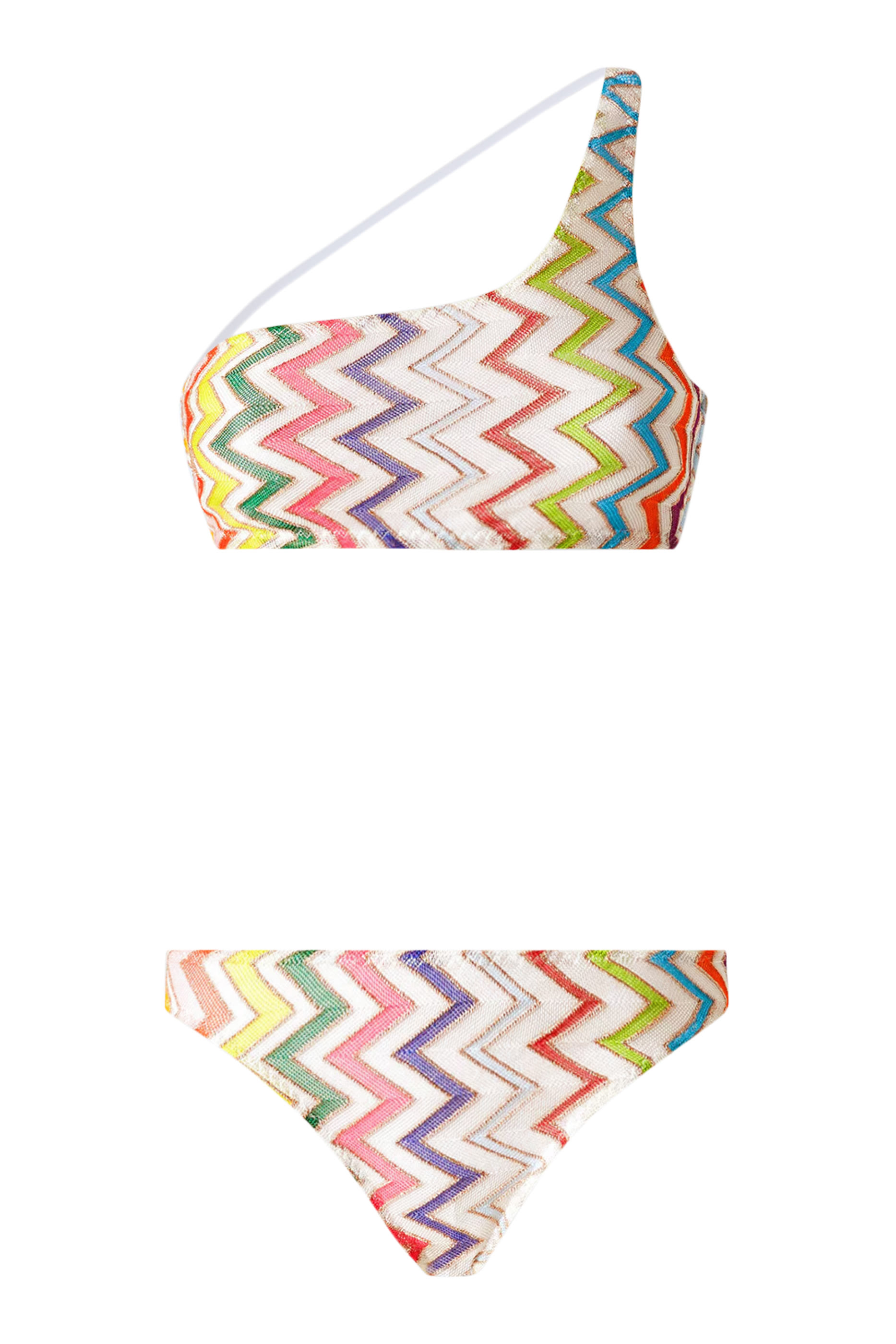 قطعة بيكيني بكتف مكشوف