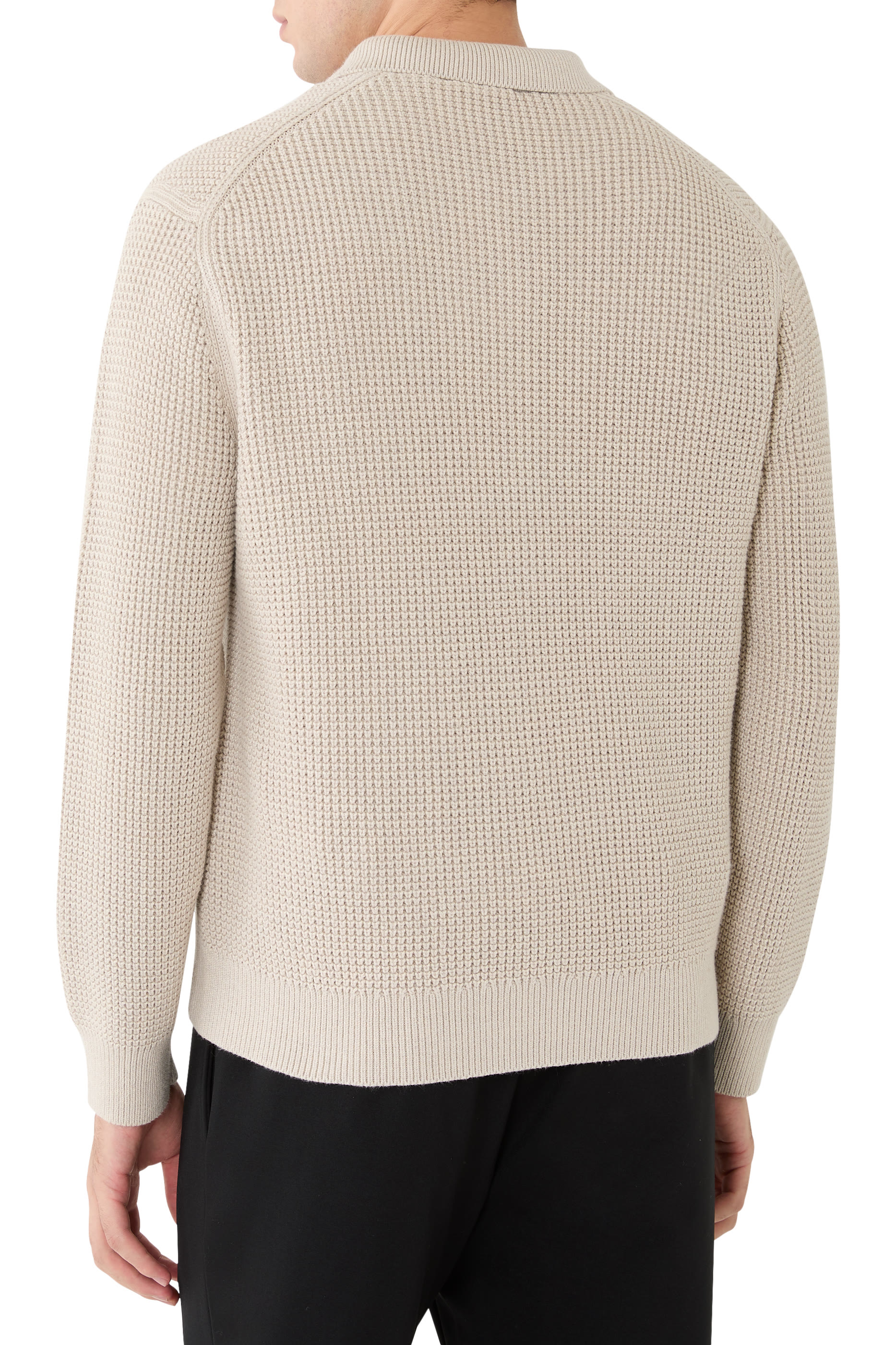 جاكيت غاري بسحاب أمامي