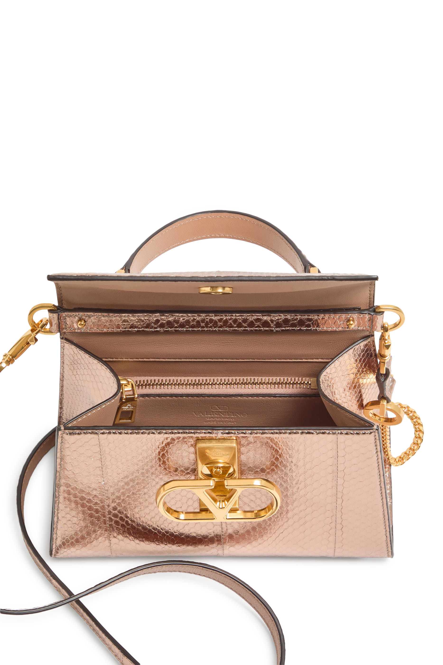 حقيبة بيد علوية وحمالة سلسلة