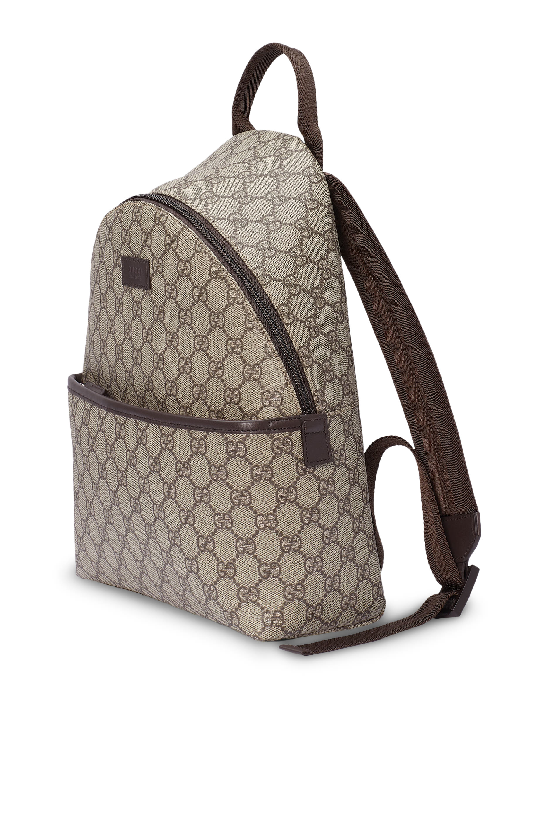 حقيبة ظهر بشعار الماركة مزدوج للأطفال