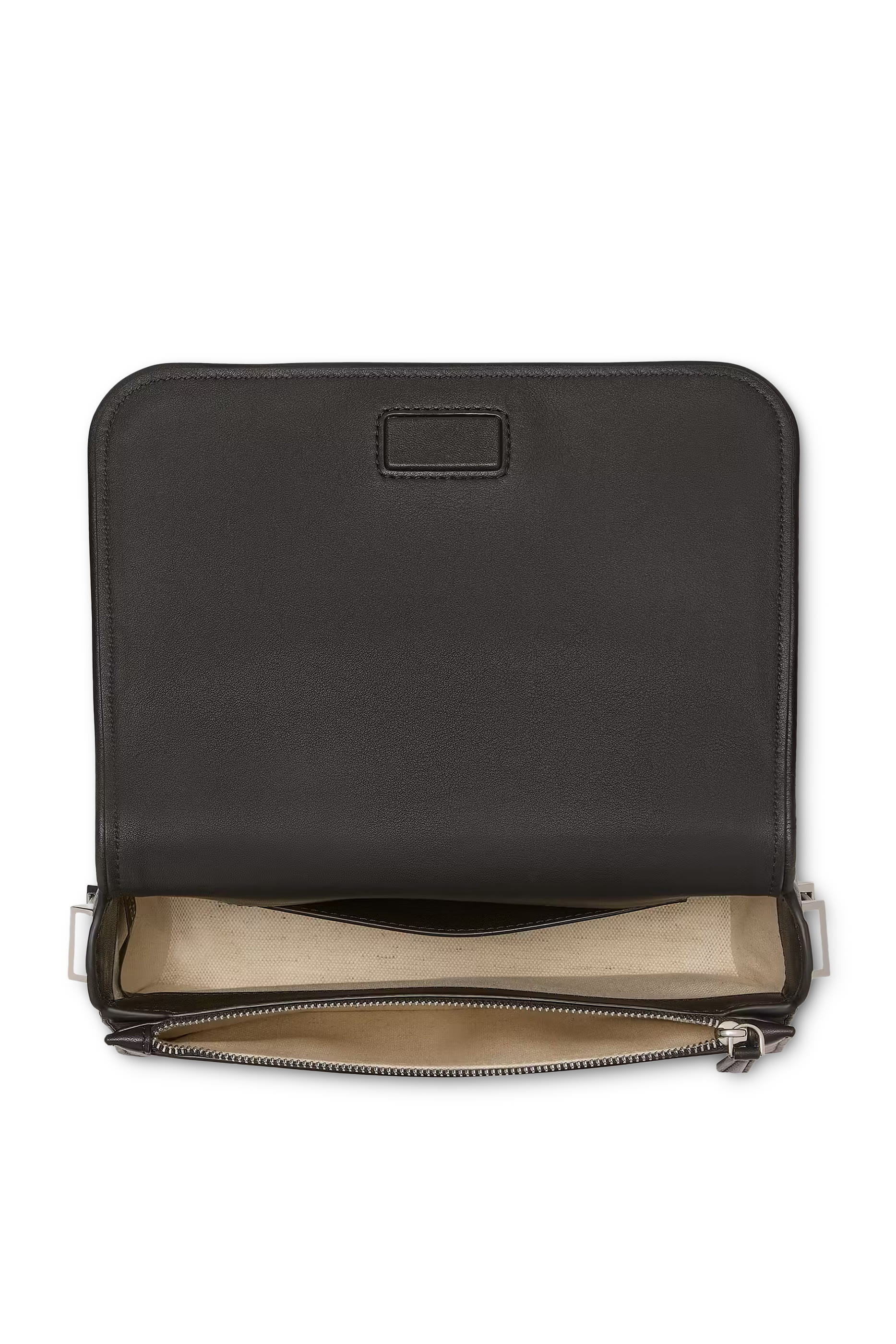 حقيبة كروس بودي صغيرة بغطاء قلاب ونقشة زهور بالشكل البستوني جاكار حقيبة كروس بودي صغيرة بغطاء قلاب ونقشة زهور بالشكل البستوني جاكار