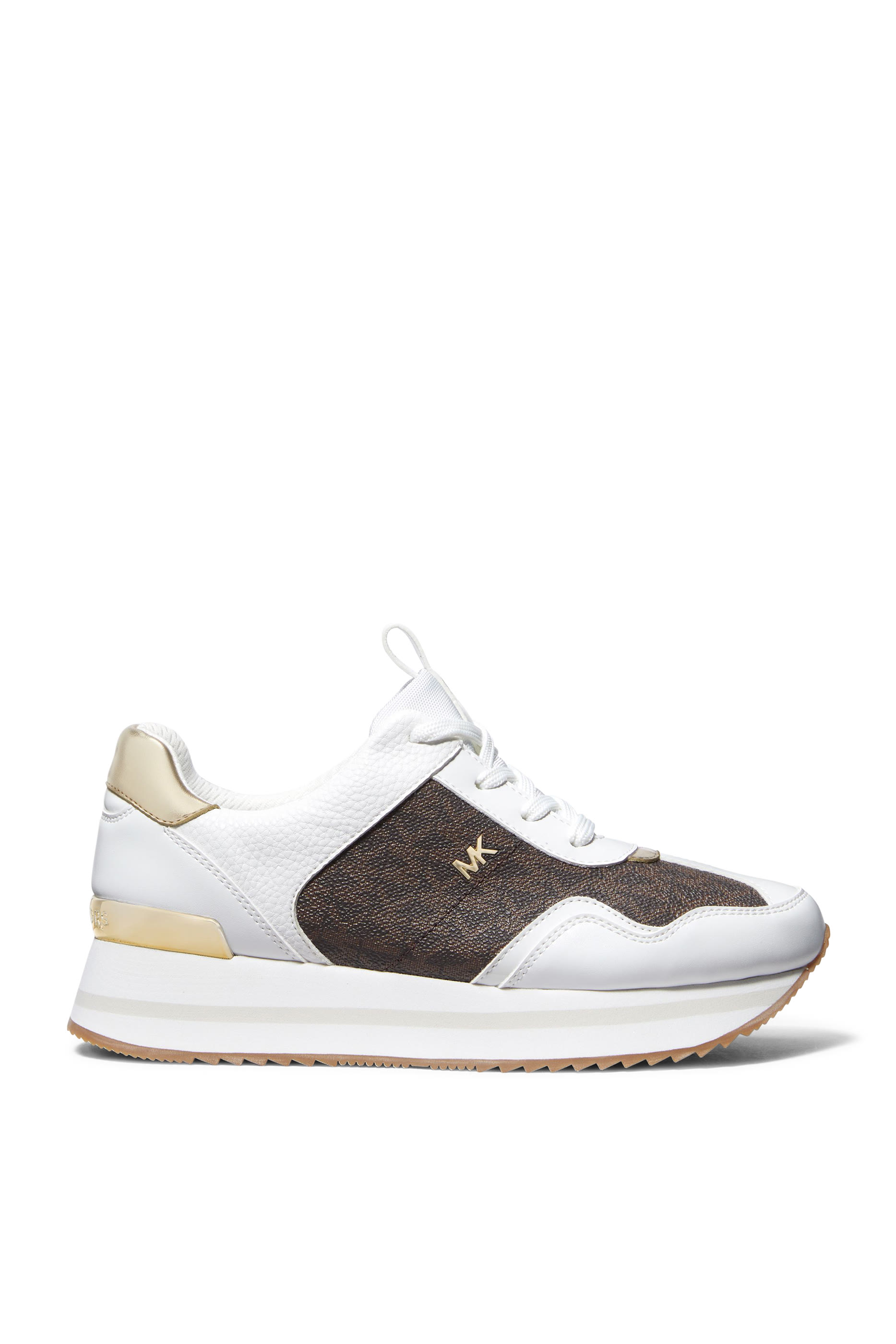 سنيكرز راينا بنعل سميك مزين بشعار الماركة