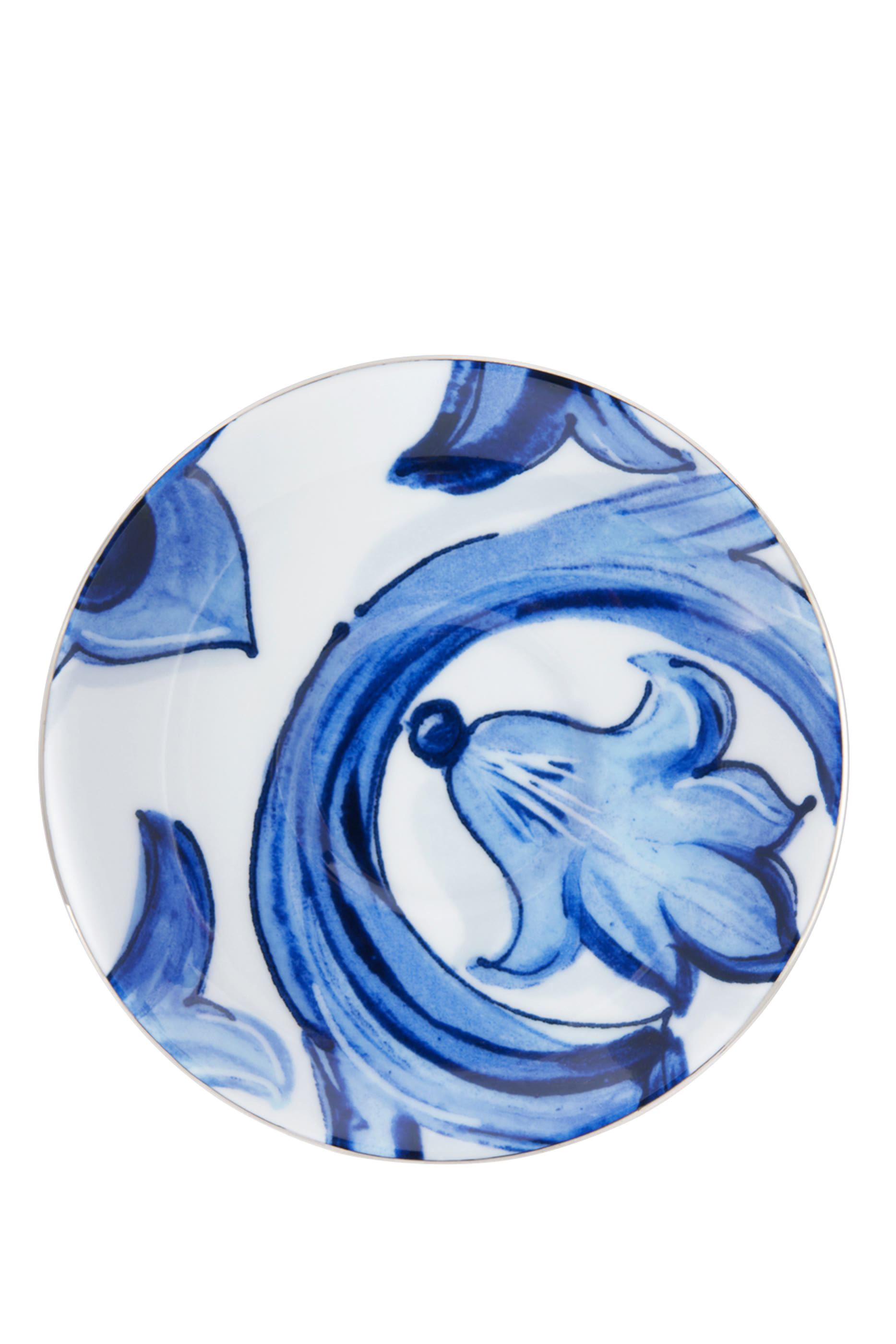 طقم طبق وفنجان شاي فيوري  بنقشة بلو ميديتيرانيو