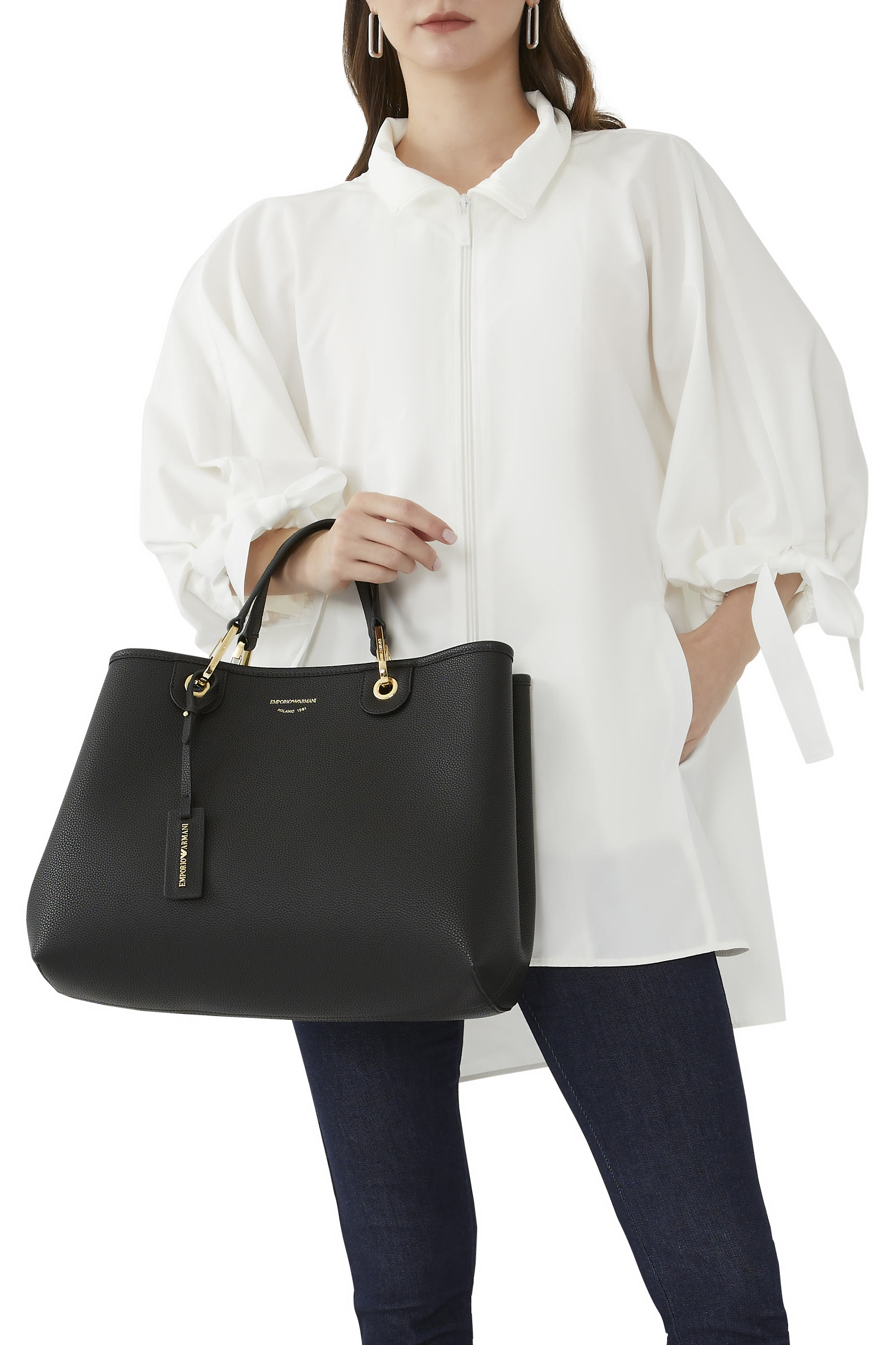 حقيبة يد جلد صناعي